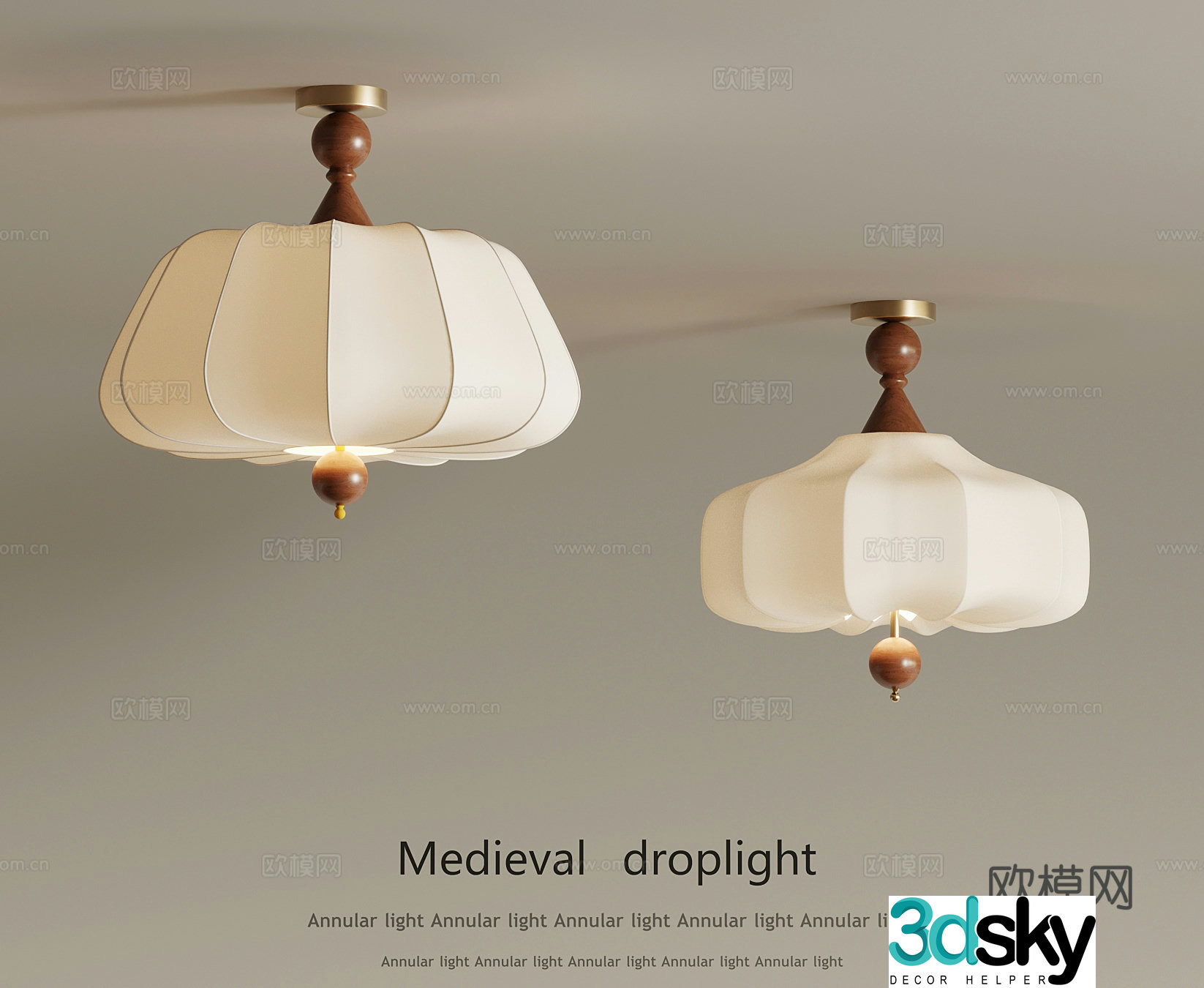 Chandelier Chinese chandelier 3D model
