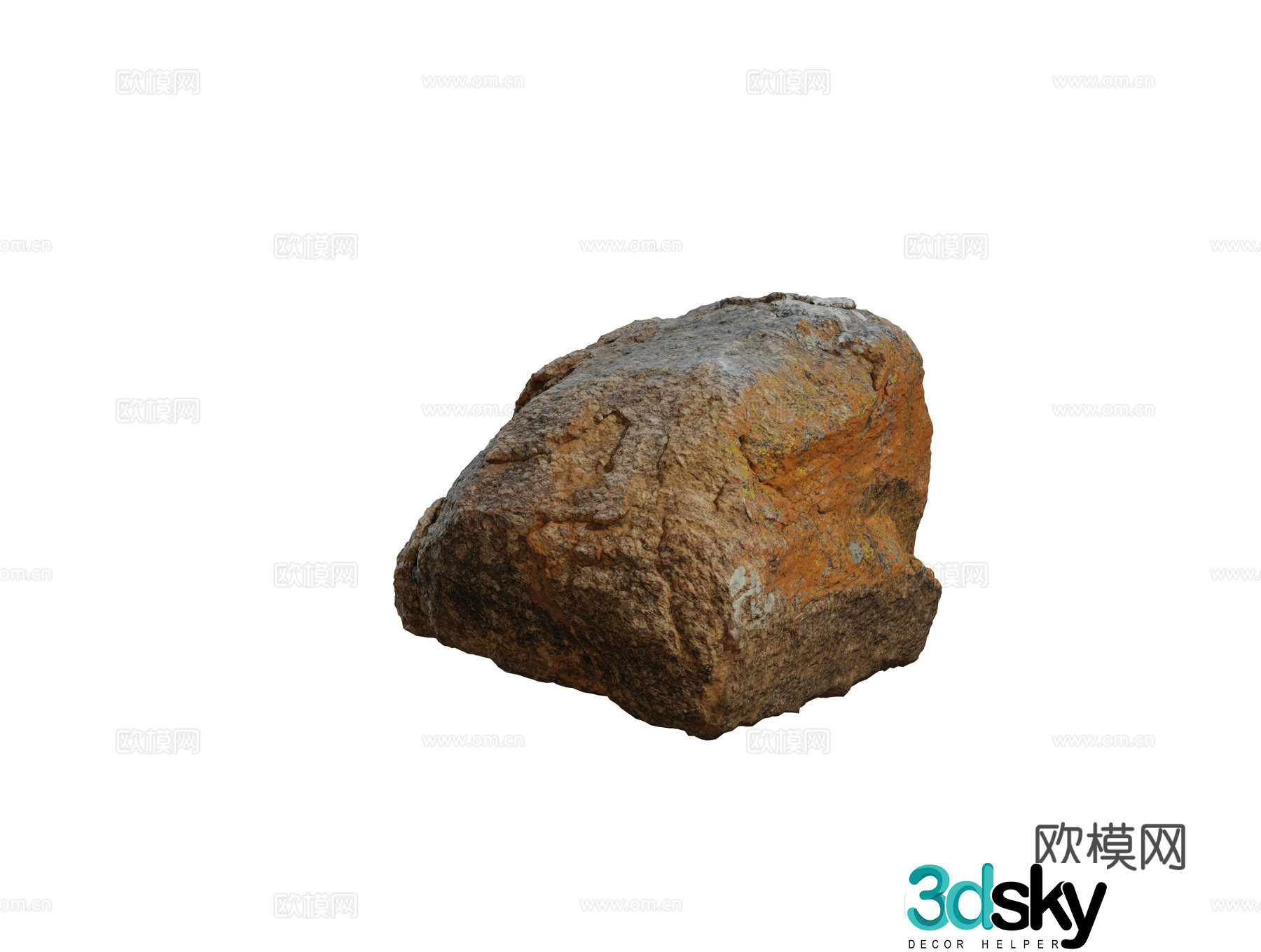 Modern stones mountain stones molding stones landscape stones garden stones group of stones natural weathered stones 3D model