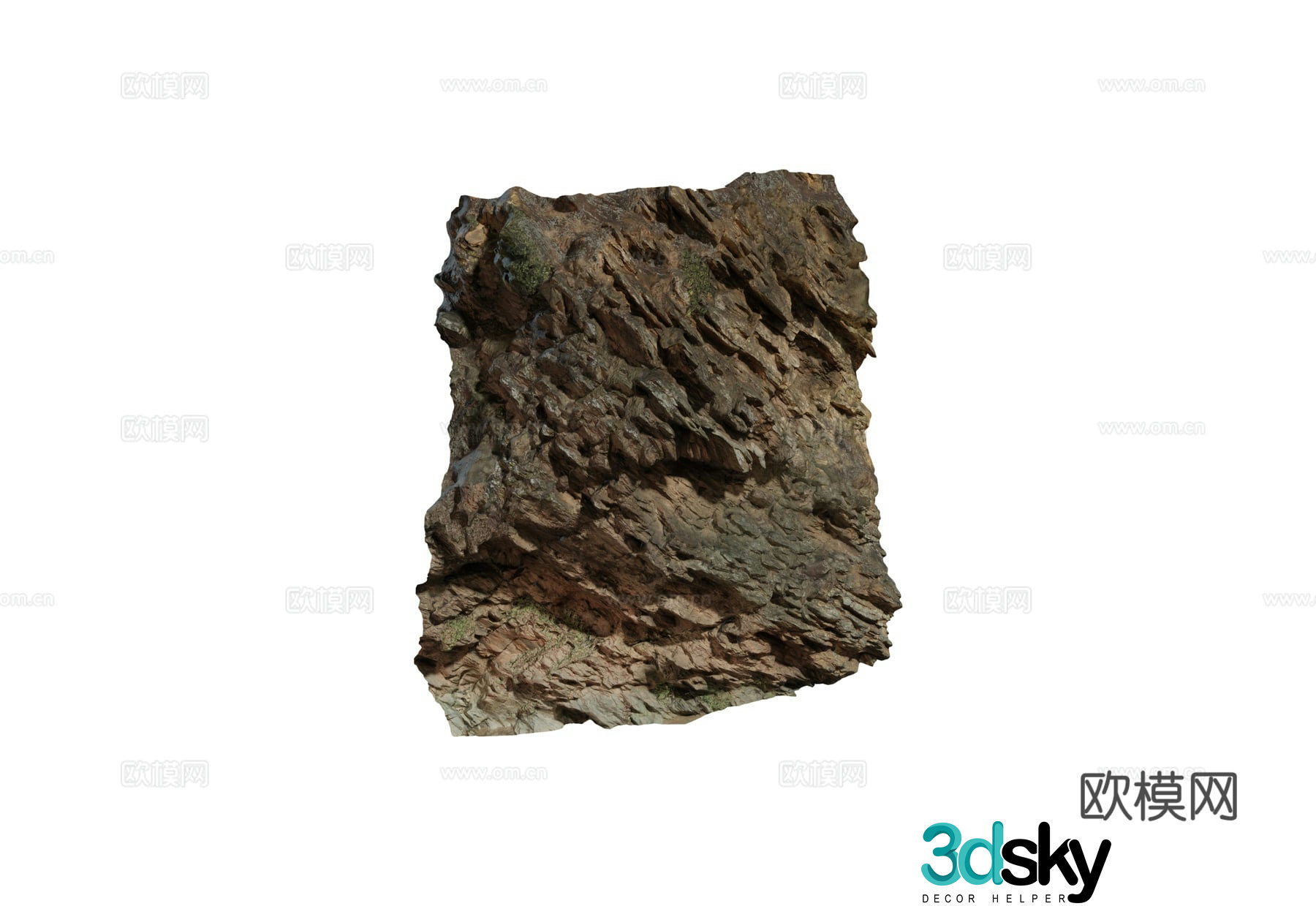 Modern stones mountain stones molding stones landscape stones garden stones group of stones natural weathered stones 3D model