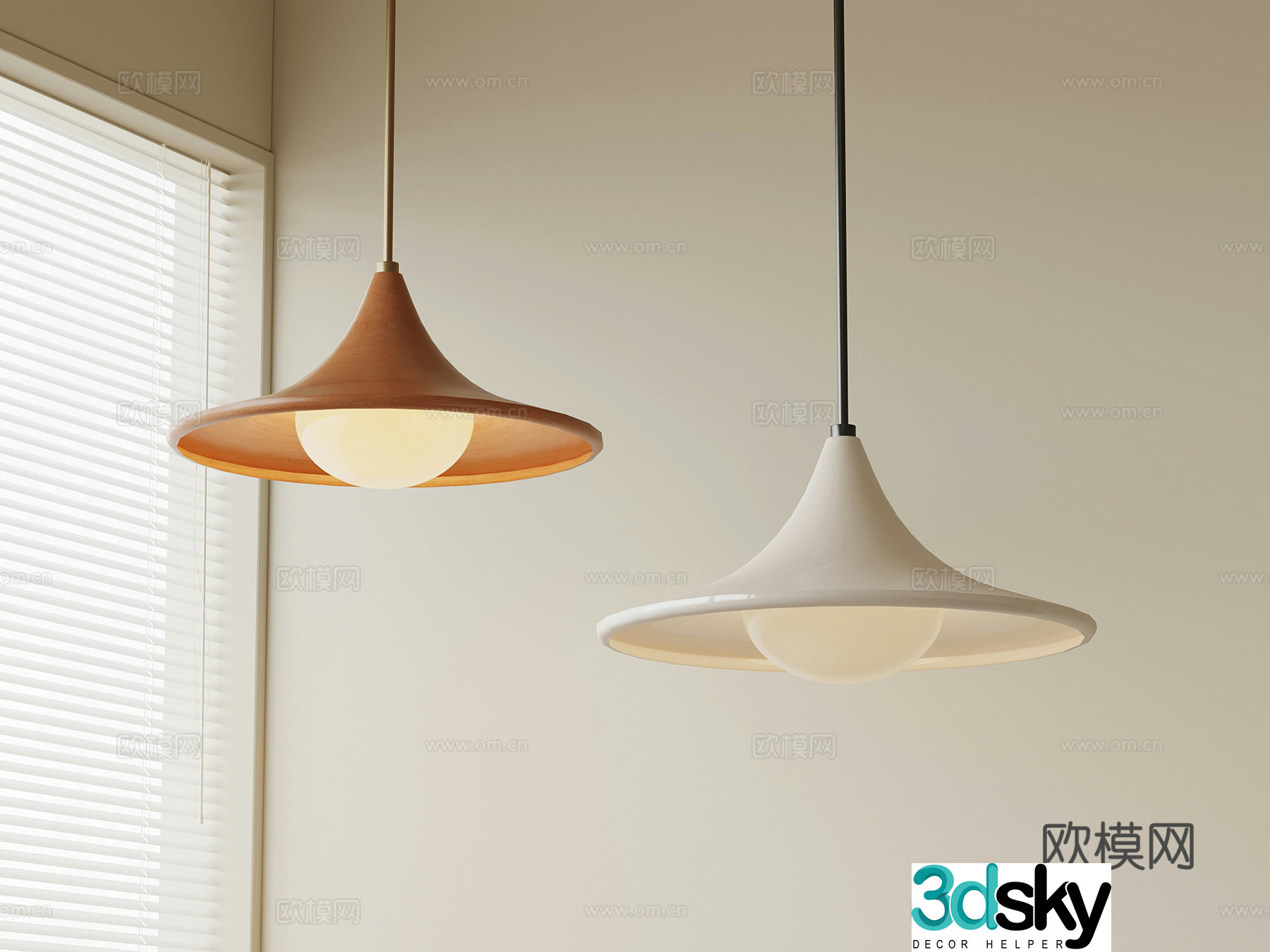 Modern medieval chandeliers Restaurant chandeliers Small chandeliers 3d model