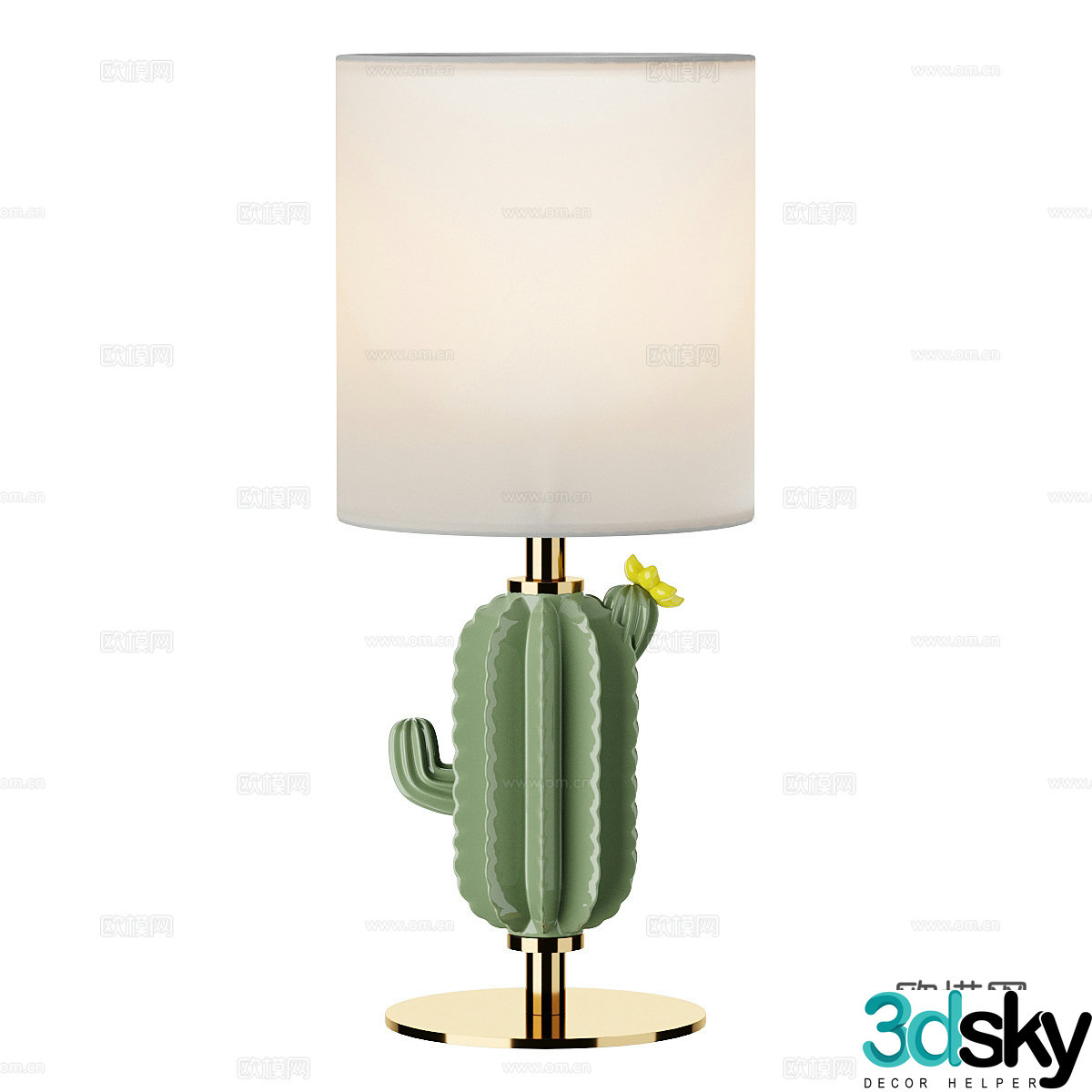 Modern simple desk lamp Table lamp Simple desk lamp Study desk lamp Lamp 3D model