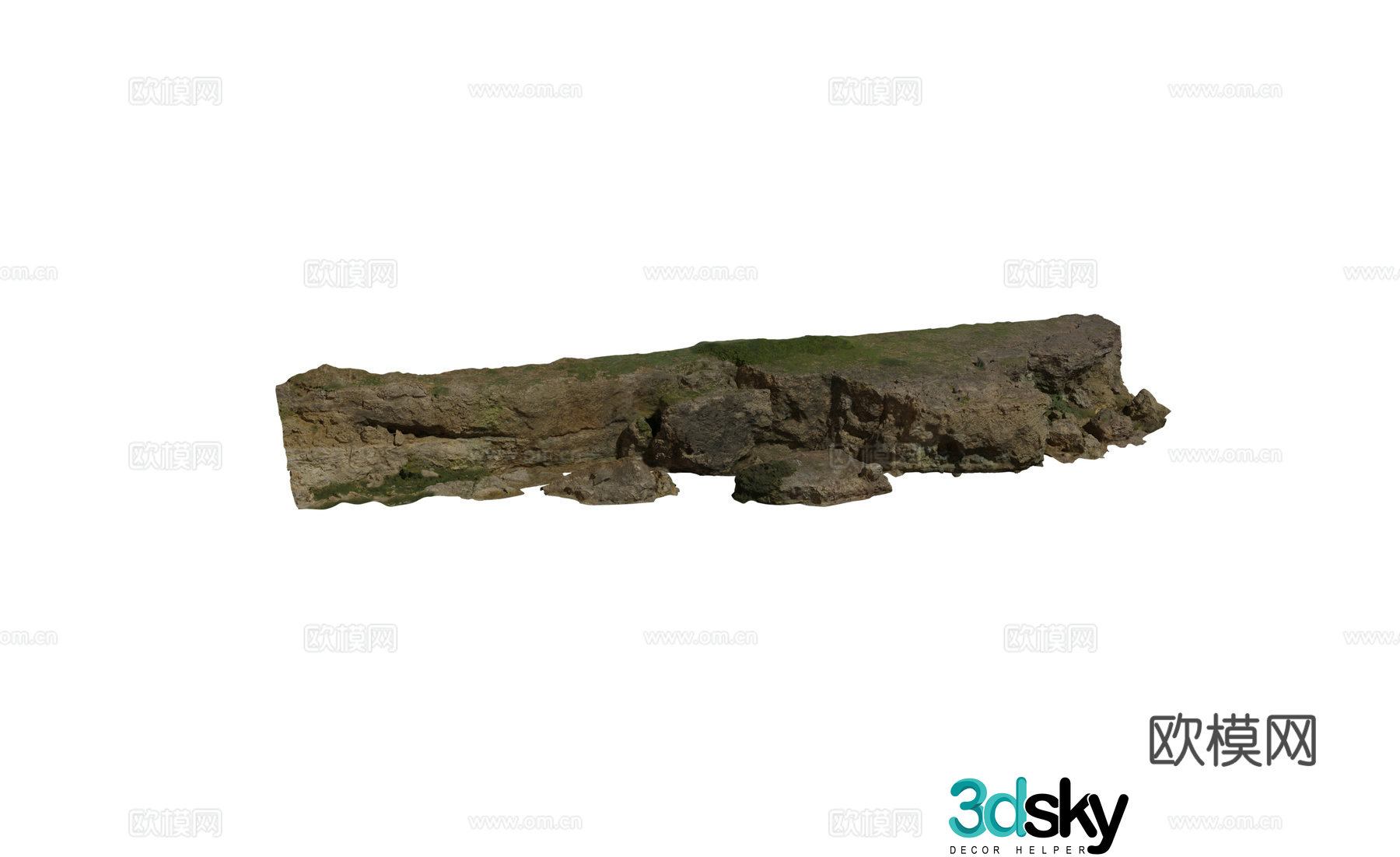 Modern stones mountain stones molding stones landscape stones courtyard stones group stones natural weathered stones 3d model