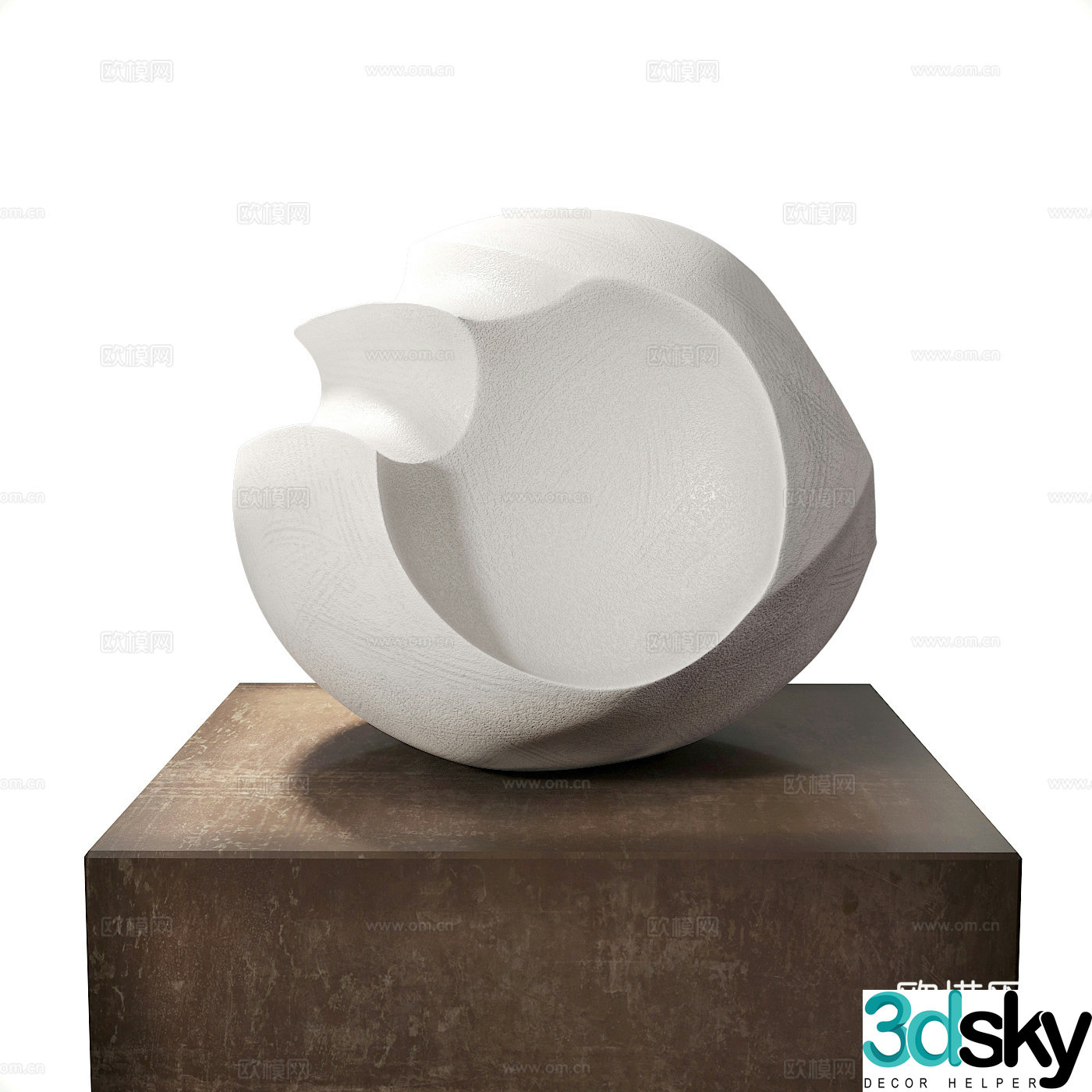 Modern Italian art sculpture ornaments 3D model