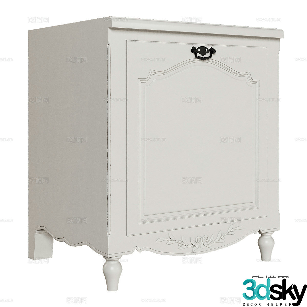 Bedside table 3d model