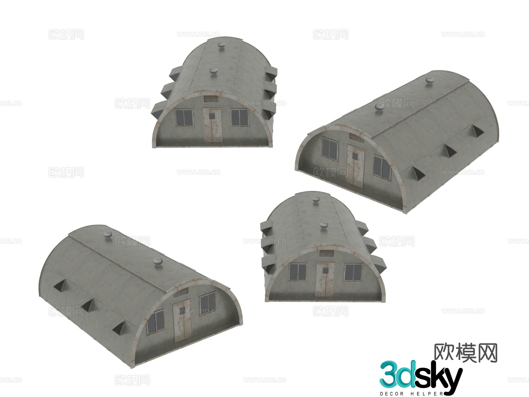 Daily necessities Tent 3d model