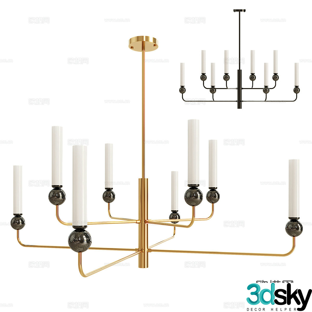 Chandelier 3d model