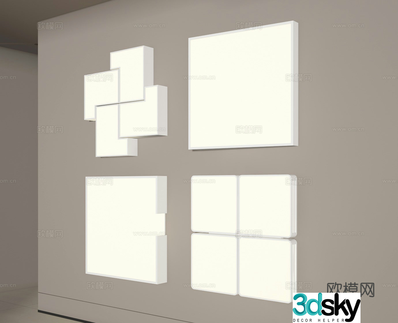 Ceiling light 3d model