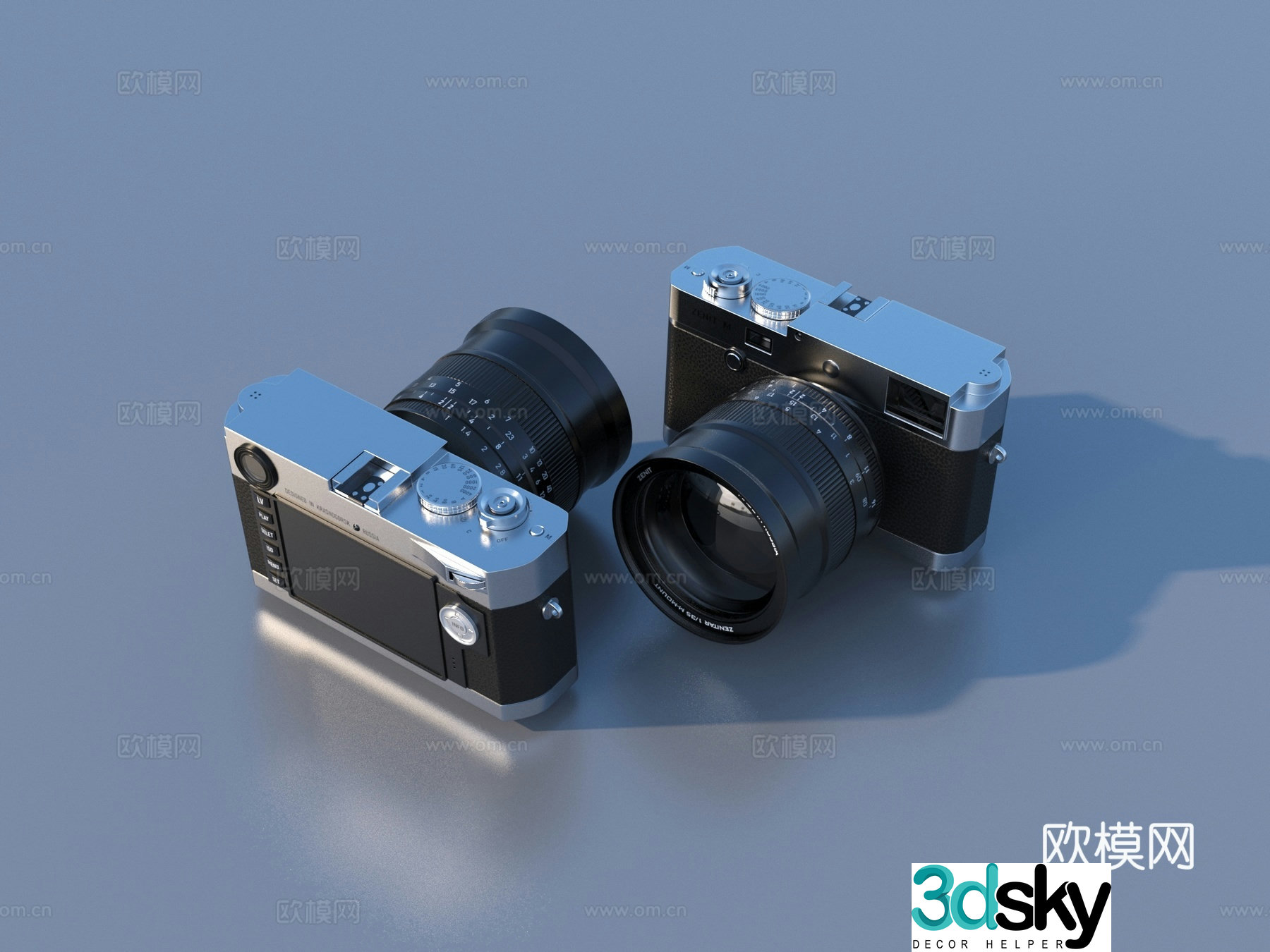 Camera Digital Camera SLR Camera 3D Model