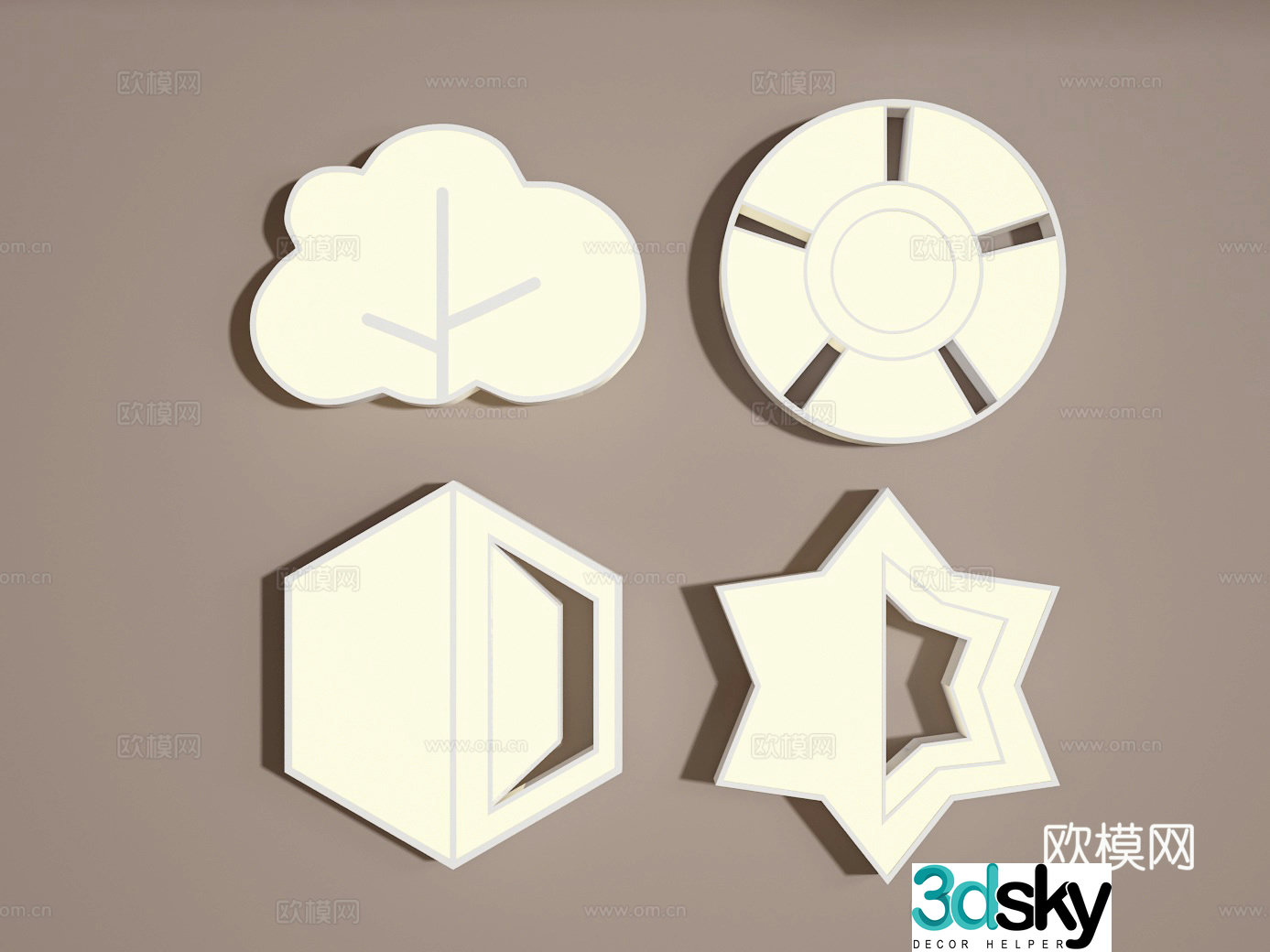 Ceiling light 3d model