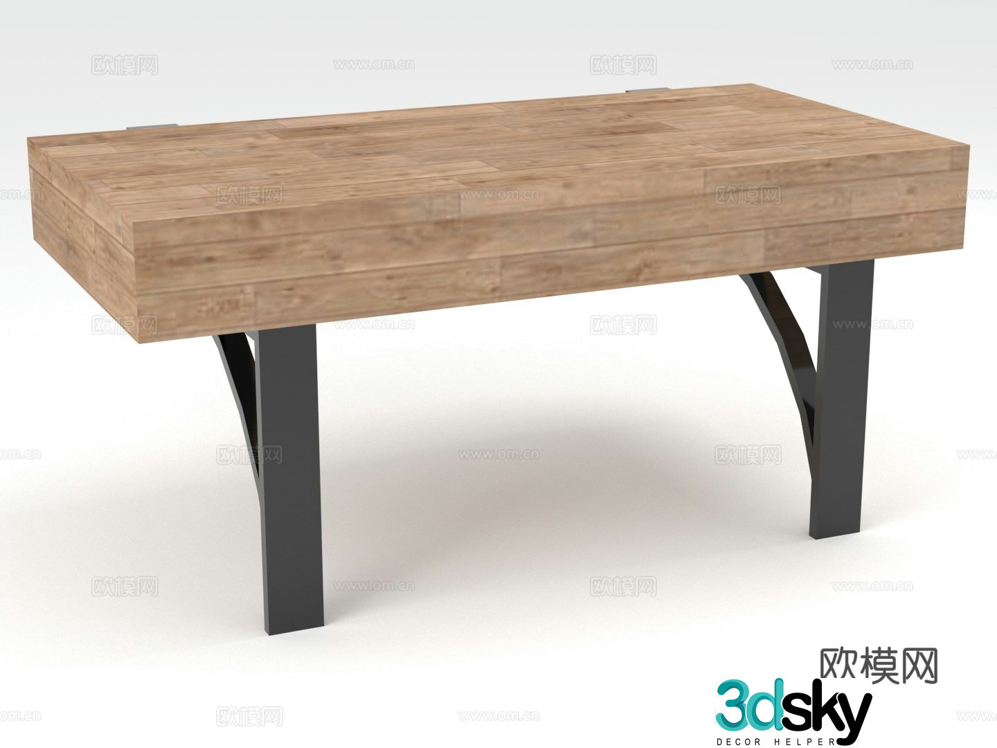 Storage rack low storage rack floor-standing storage rack display rack 3D model