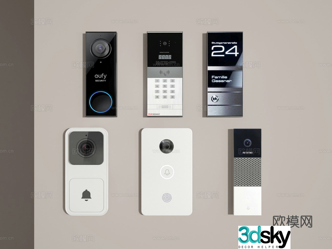 Doorbell 3d model