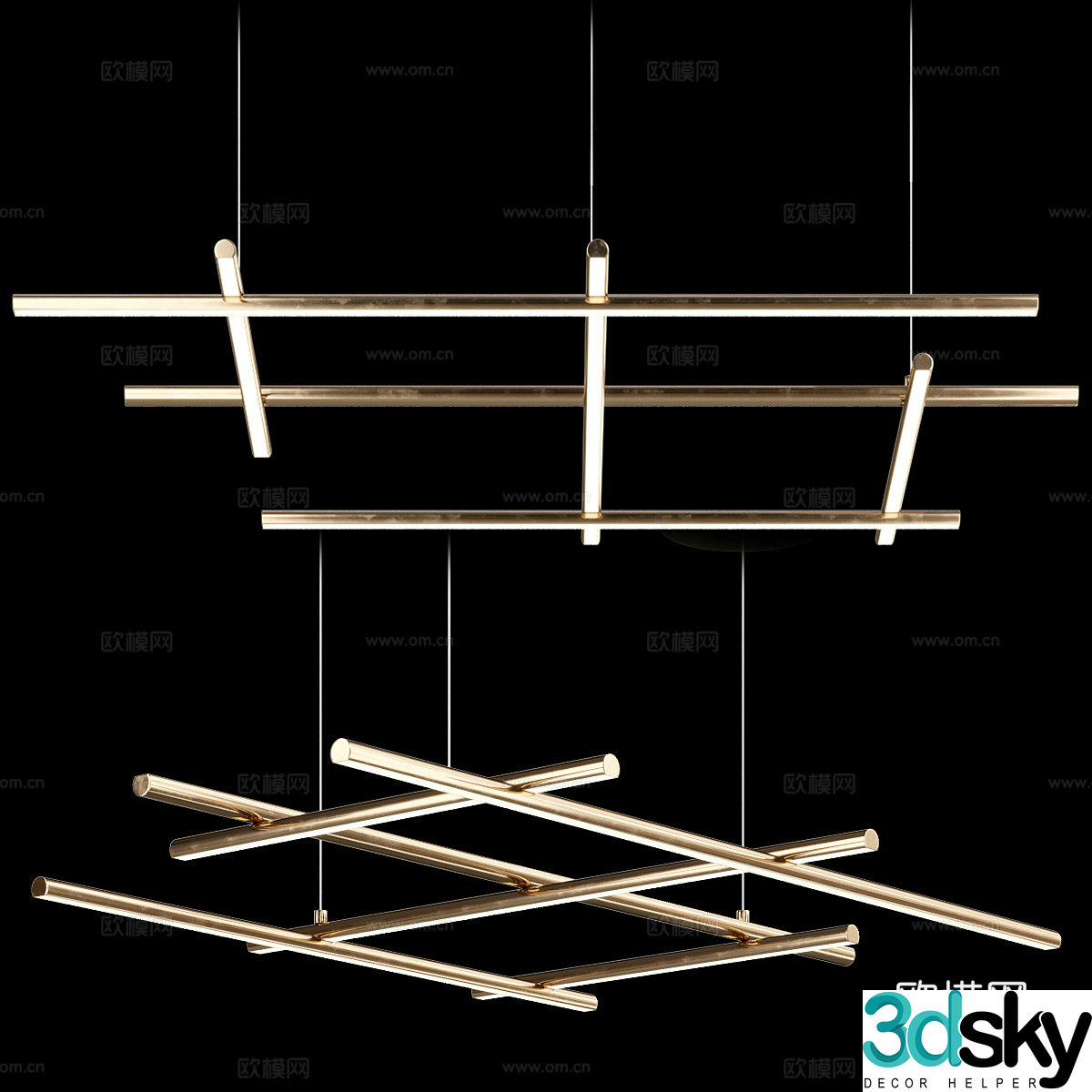 Chandelier 3d model