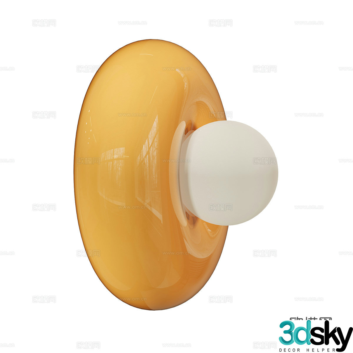 Wall lamp 3d model