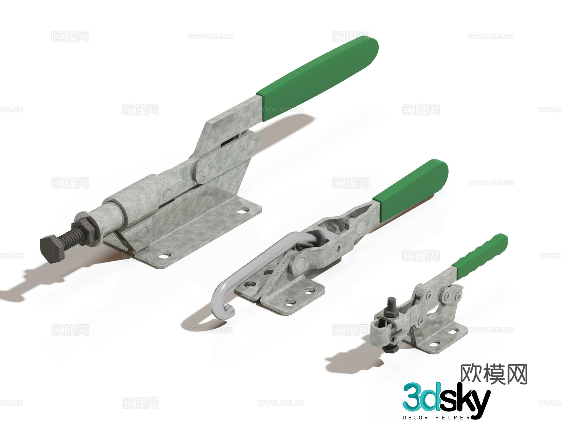 Quick clamp clamp 3d model