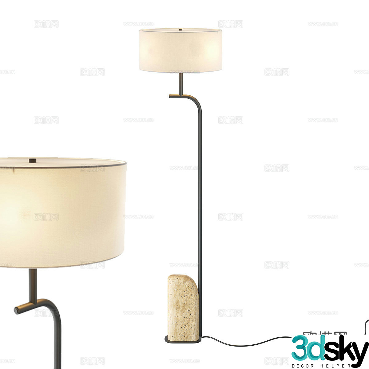 Floor lamp 3d model