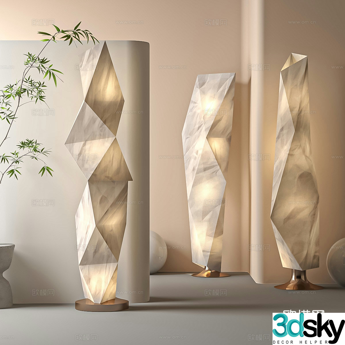 Floor lamp 3d model