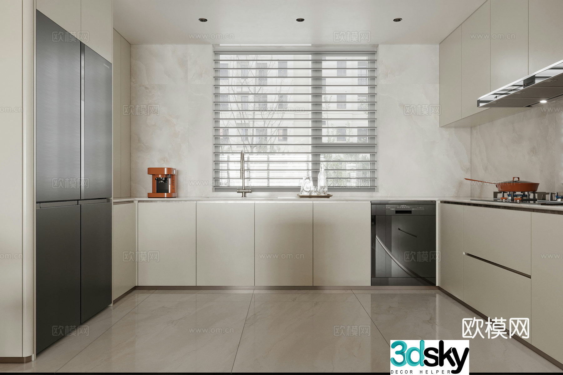 Kitchen 3d model
