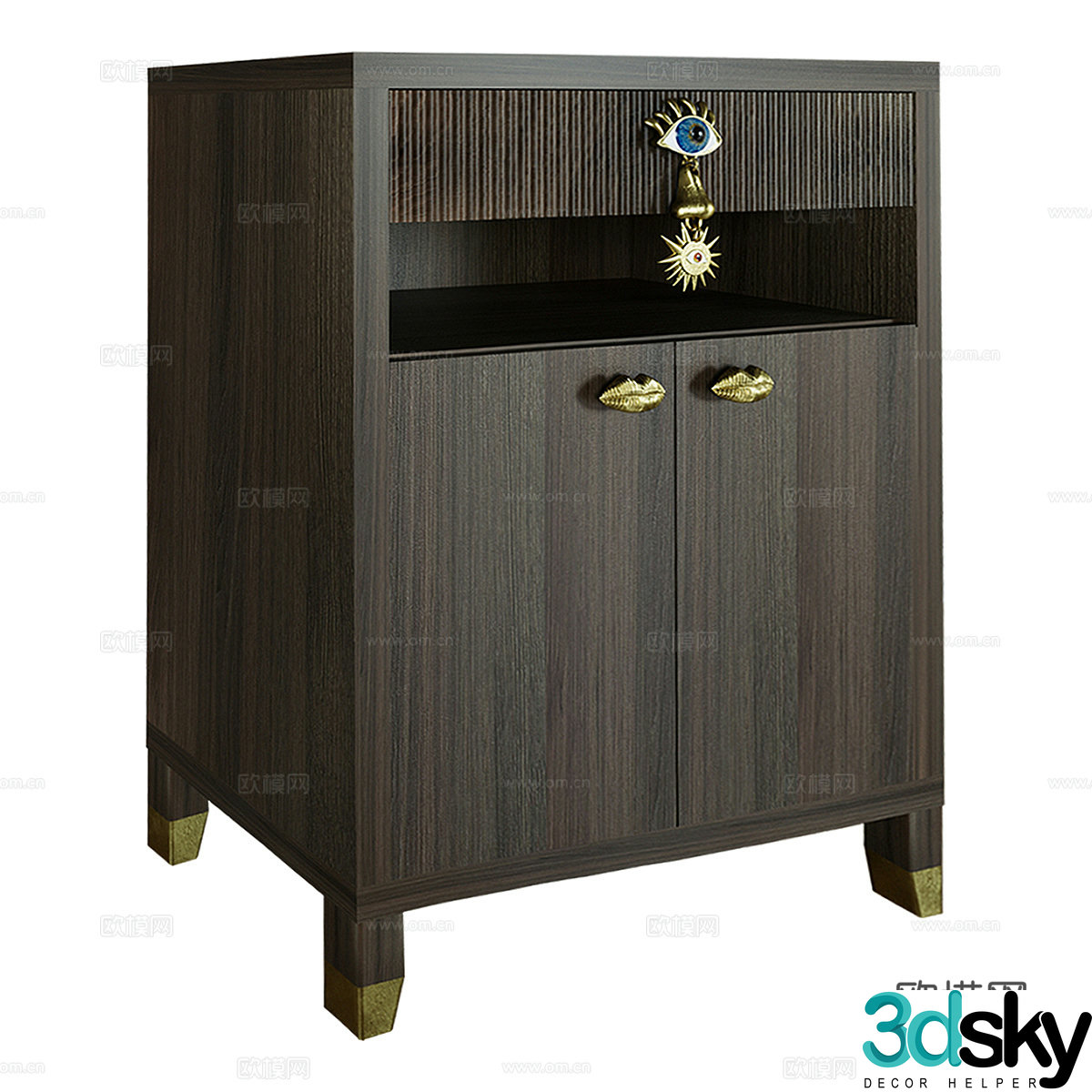 Side cabinet 3D model