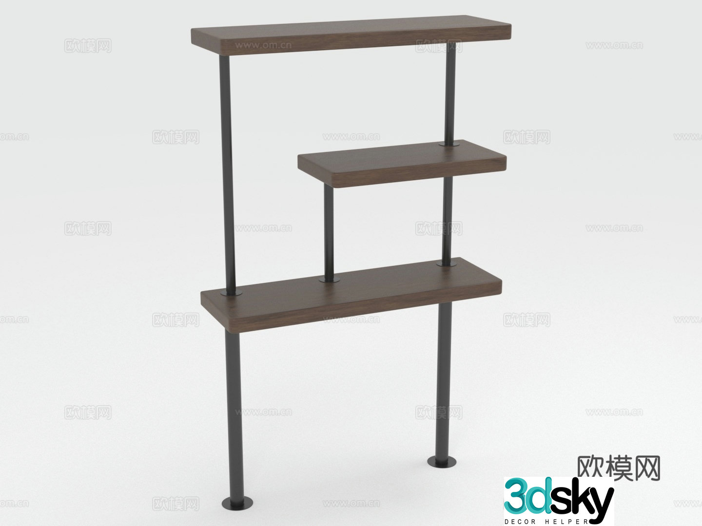 Shelf Display shelf Bookshelf Floor stand 3D model