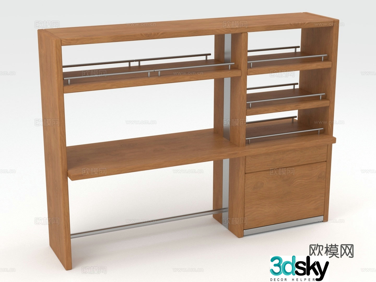Storage rack Storage rack Combination cabinet Cabinet rack 3D model