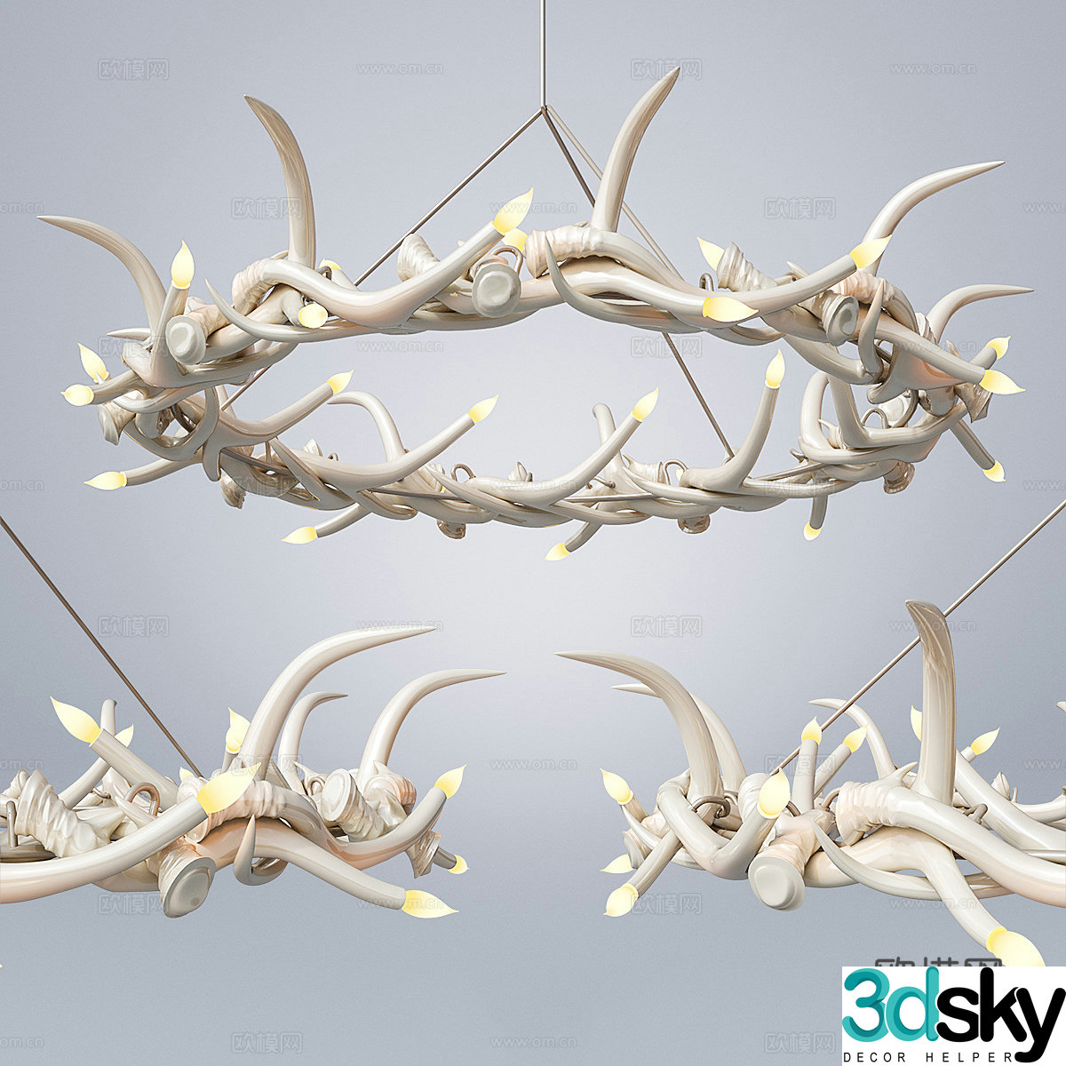 Chandelier 3d model