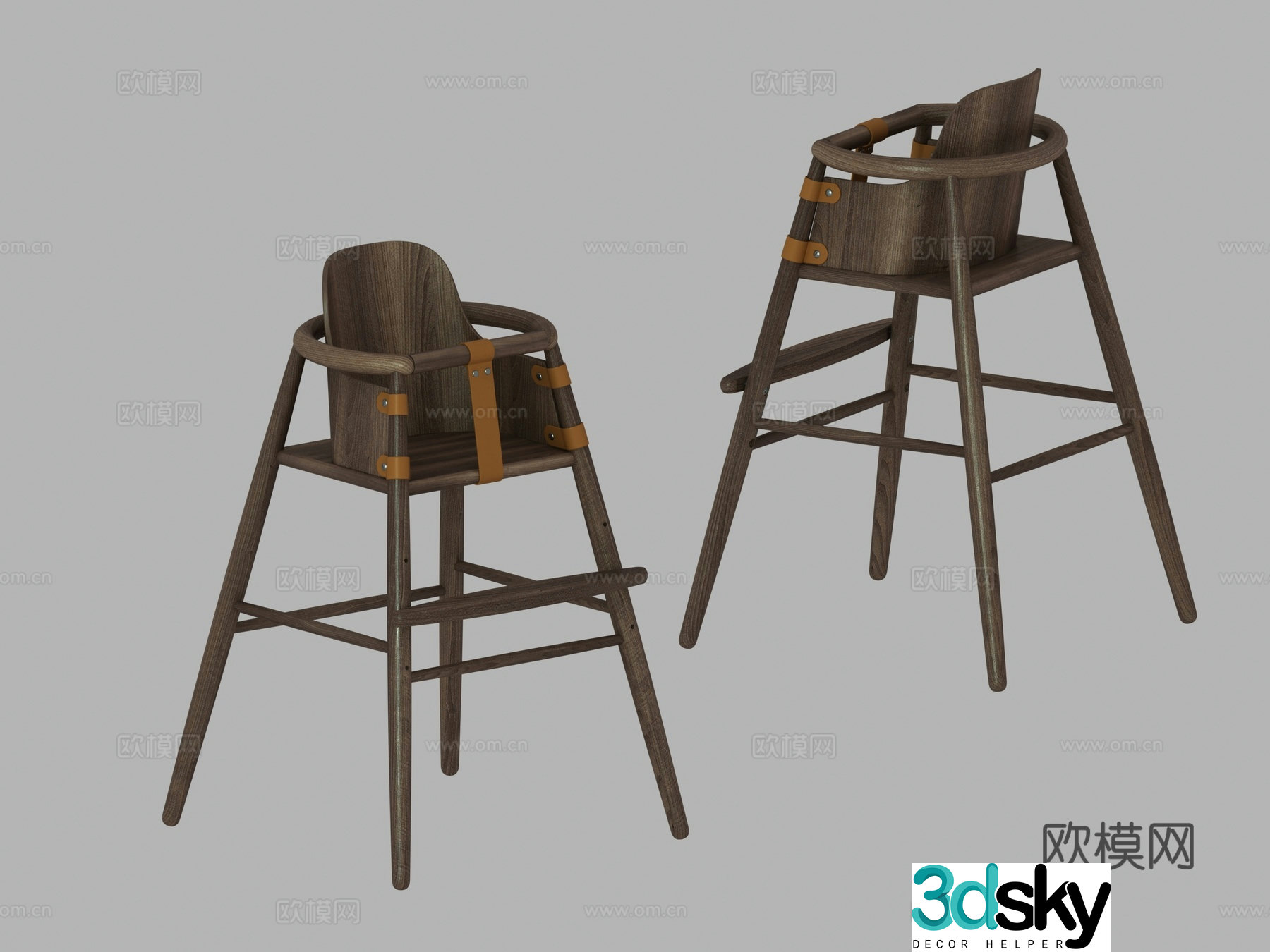 Children’s chair 3d model