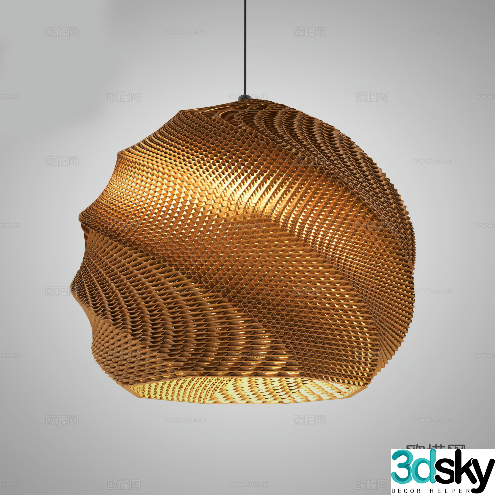 Wasabi Chandelier Chandelier 3d Model