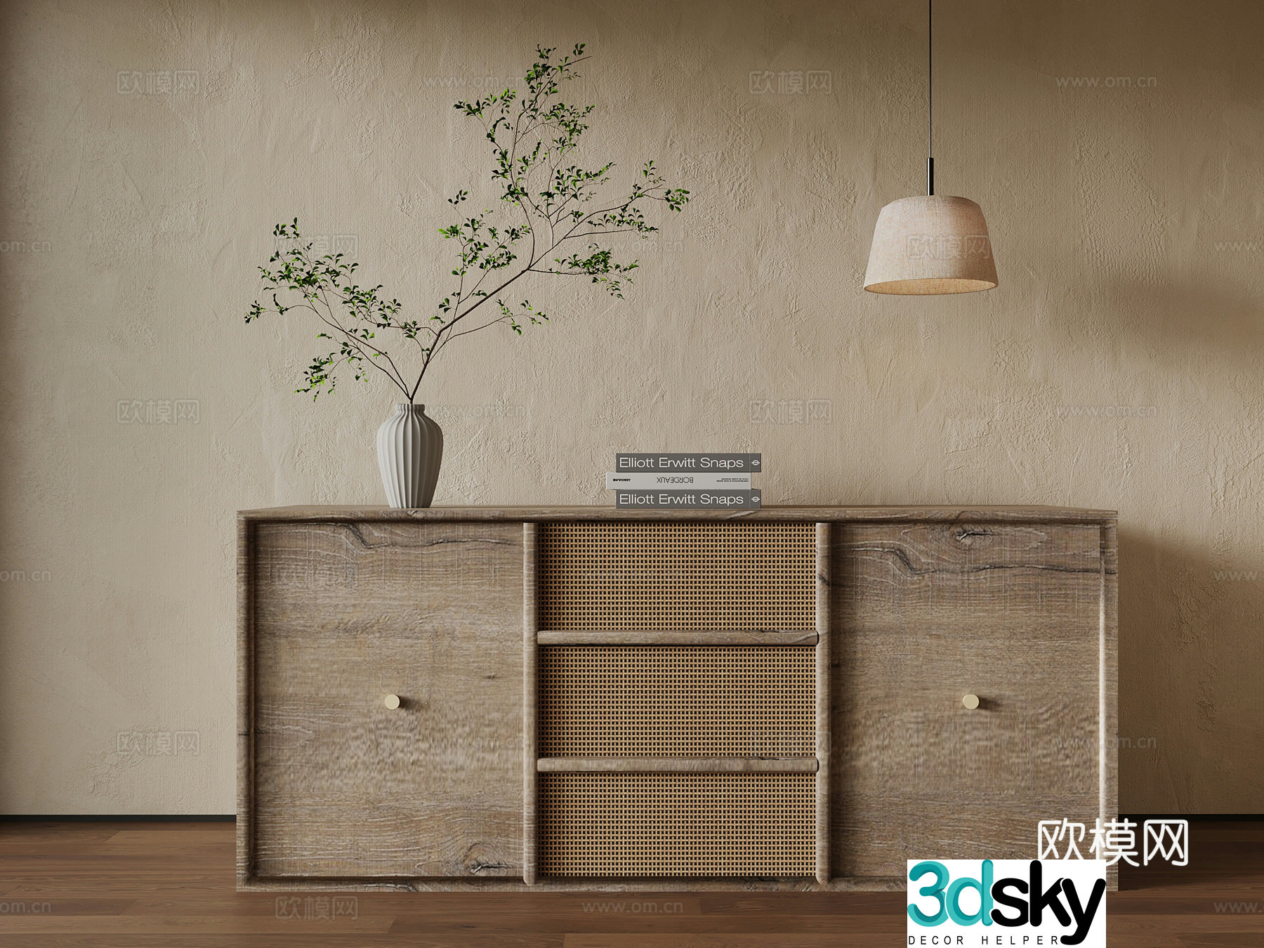 Wasabi Wind Entrance Cabinet 3D Model