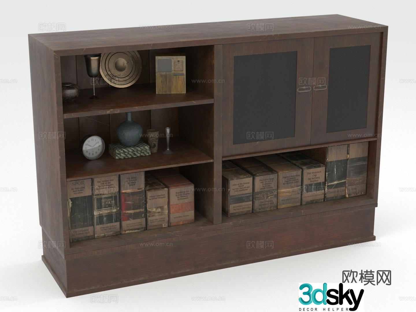 Bookshelf Storage rack Display rack 3D model