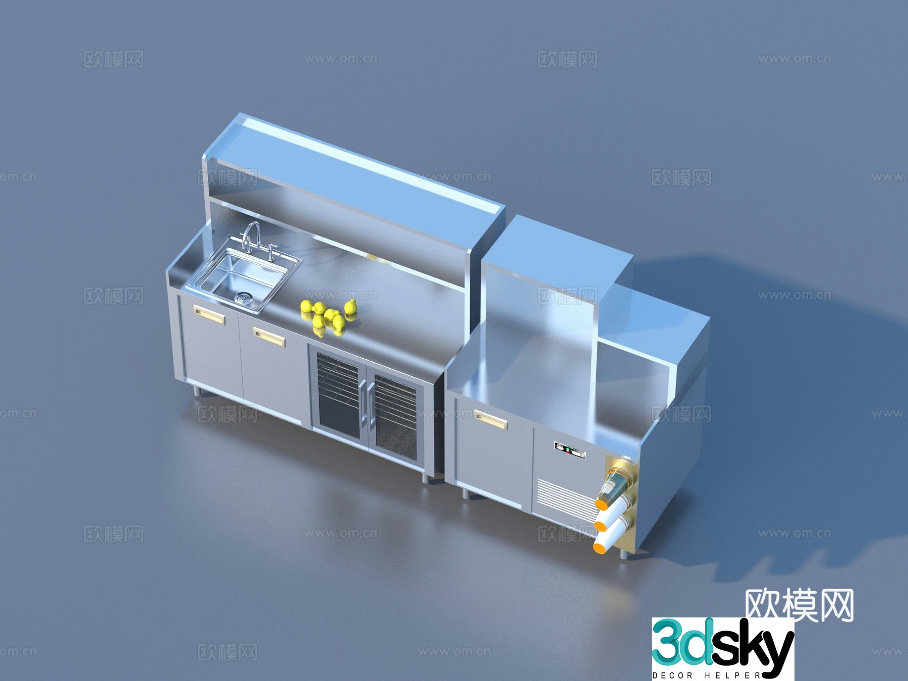 Daily necessities Kitchen supplies 3d model