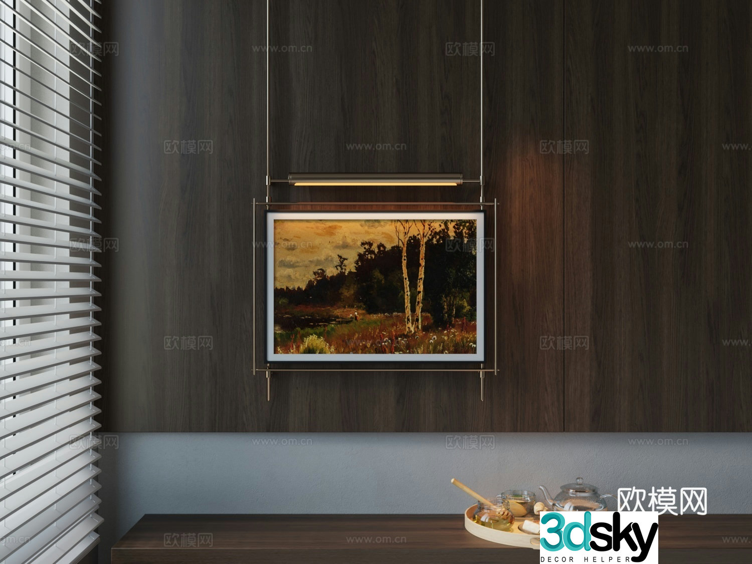 3D model of wasabi paintings