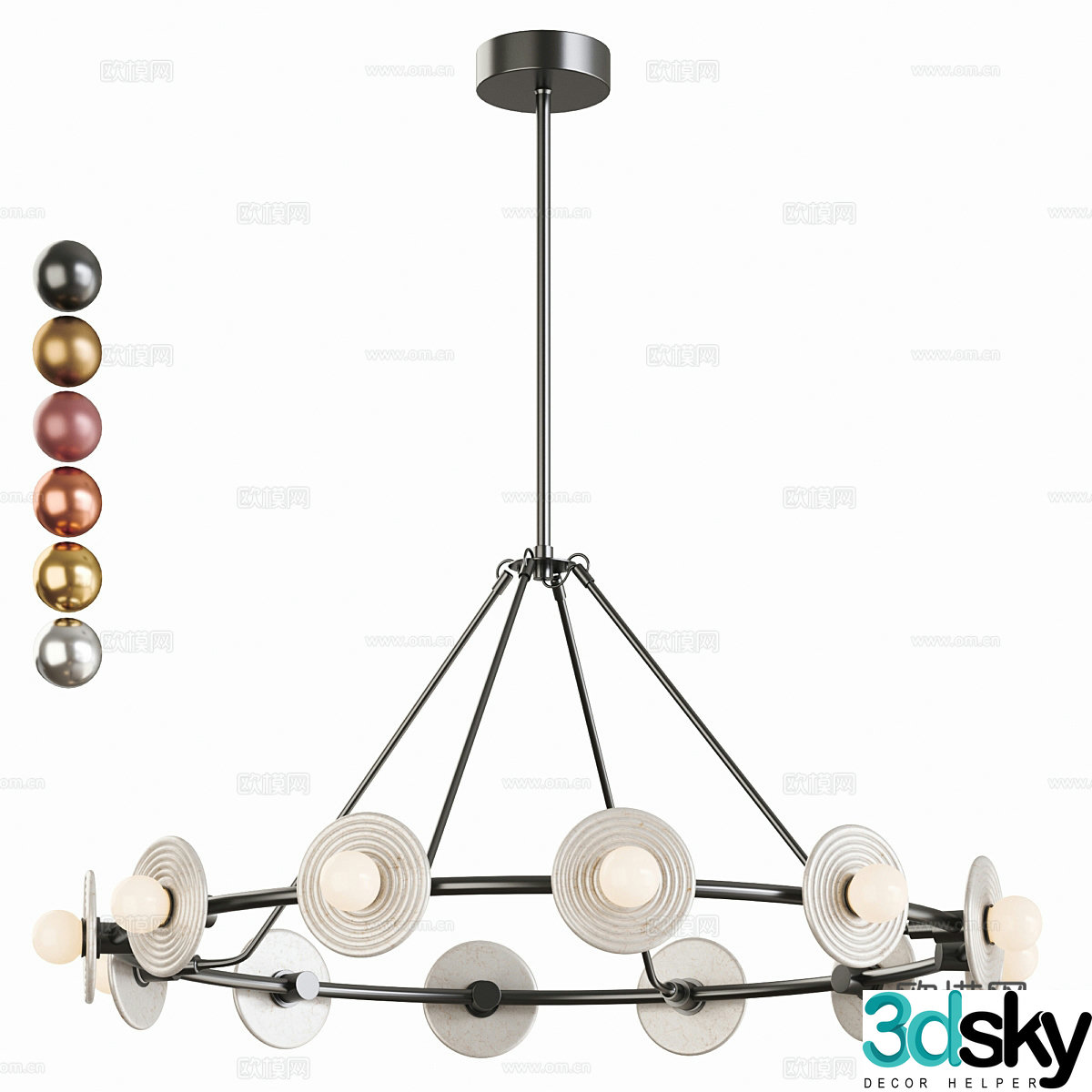 Chandelier 3d model