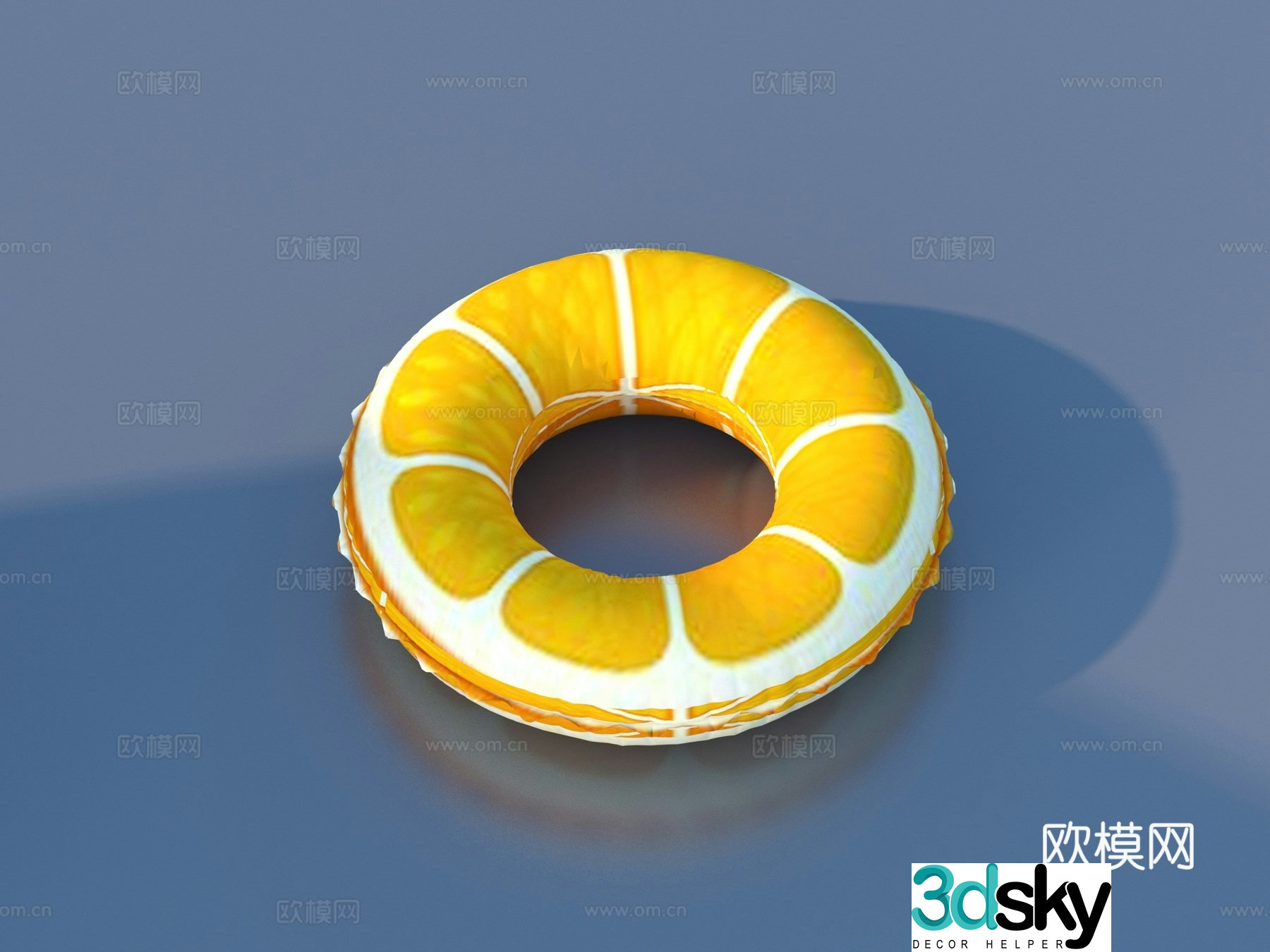 Swimming ring Lifebuoy Water toy Children’s swimming ring 3D model