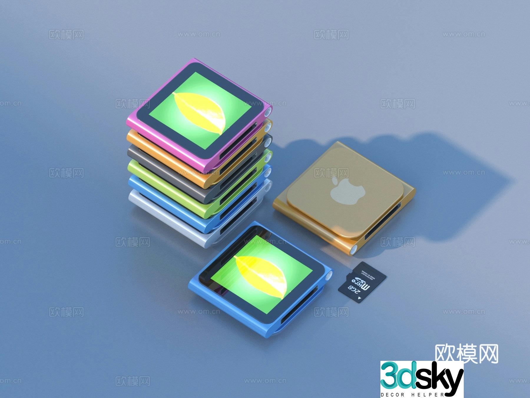 Card reader Memory card Data card SD card Memory card 3d model 3d model