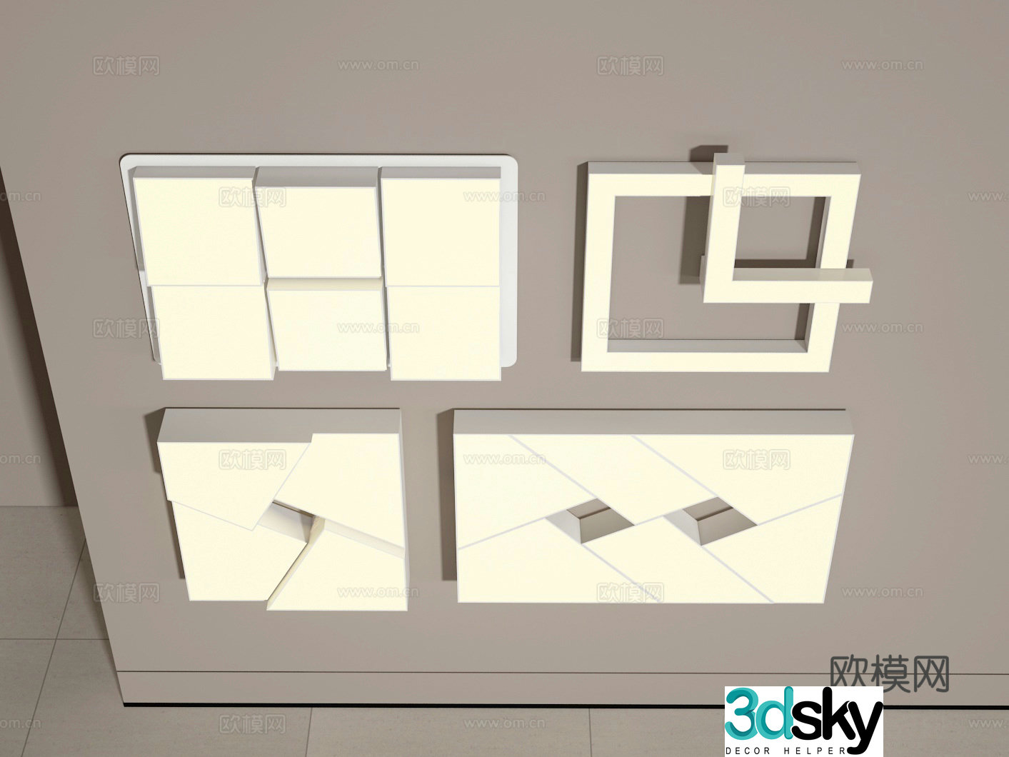 Ceiling light 3d model