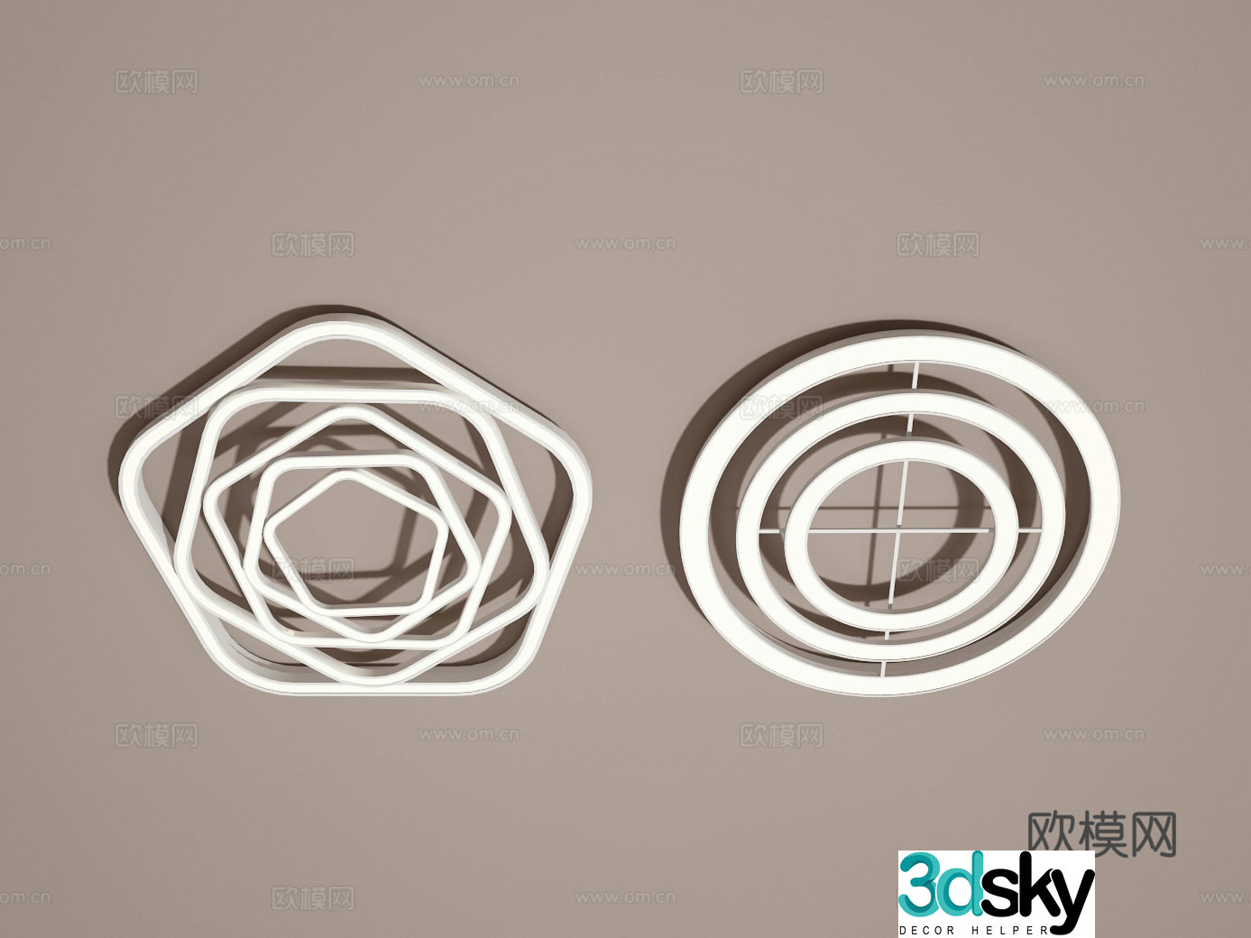 Ceiling light 3d model