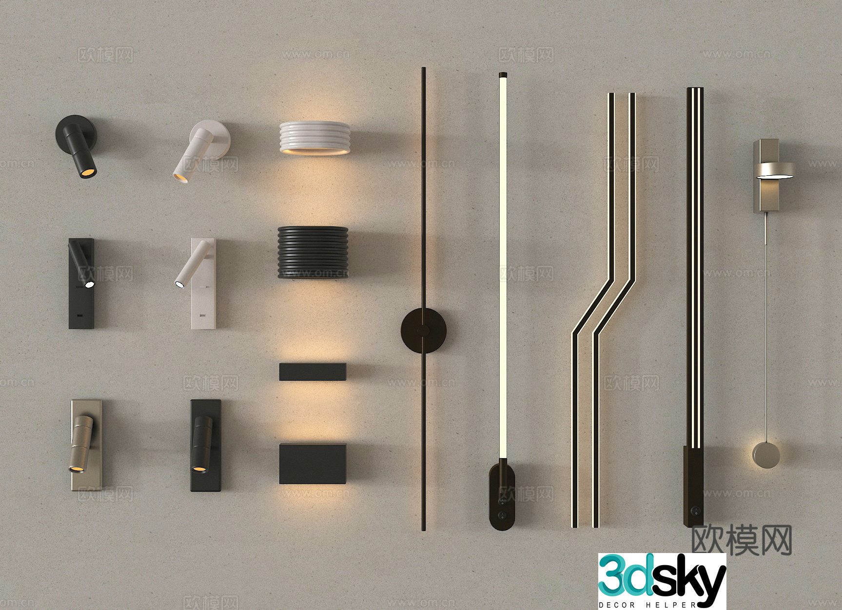 Wall lamp 3d model