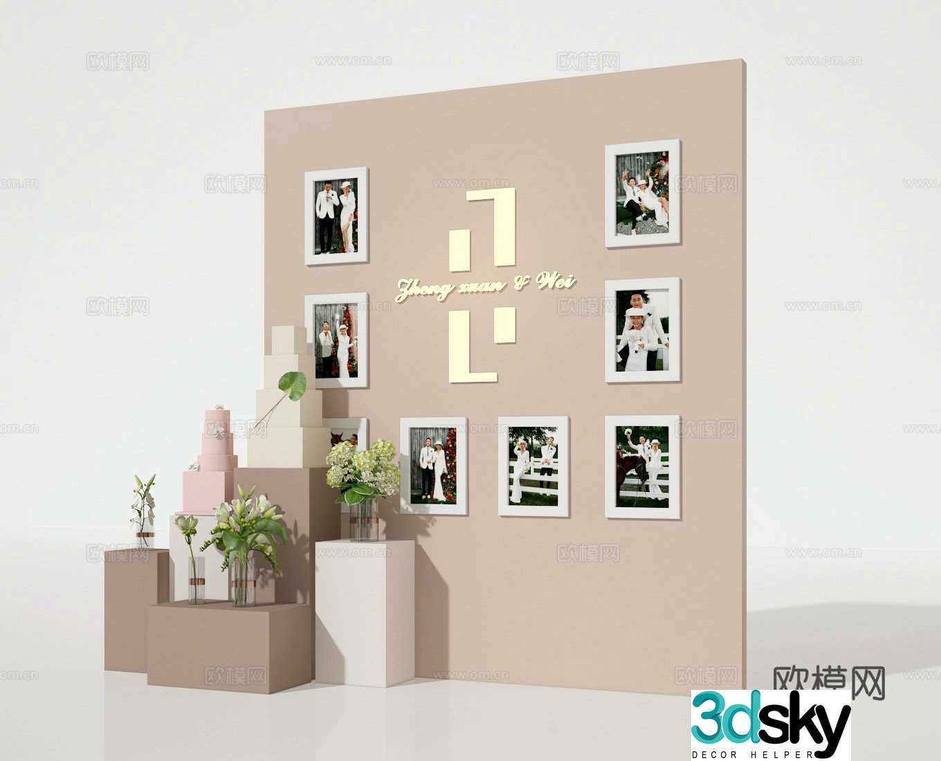 Beauty Chen 3D model