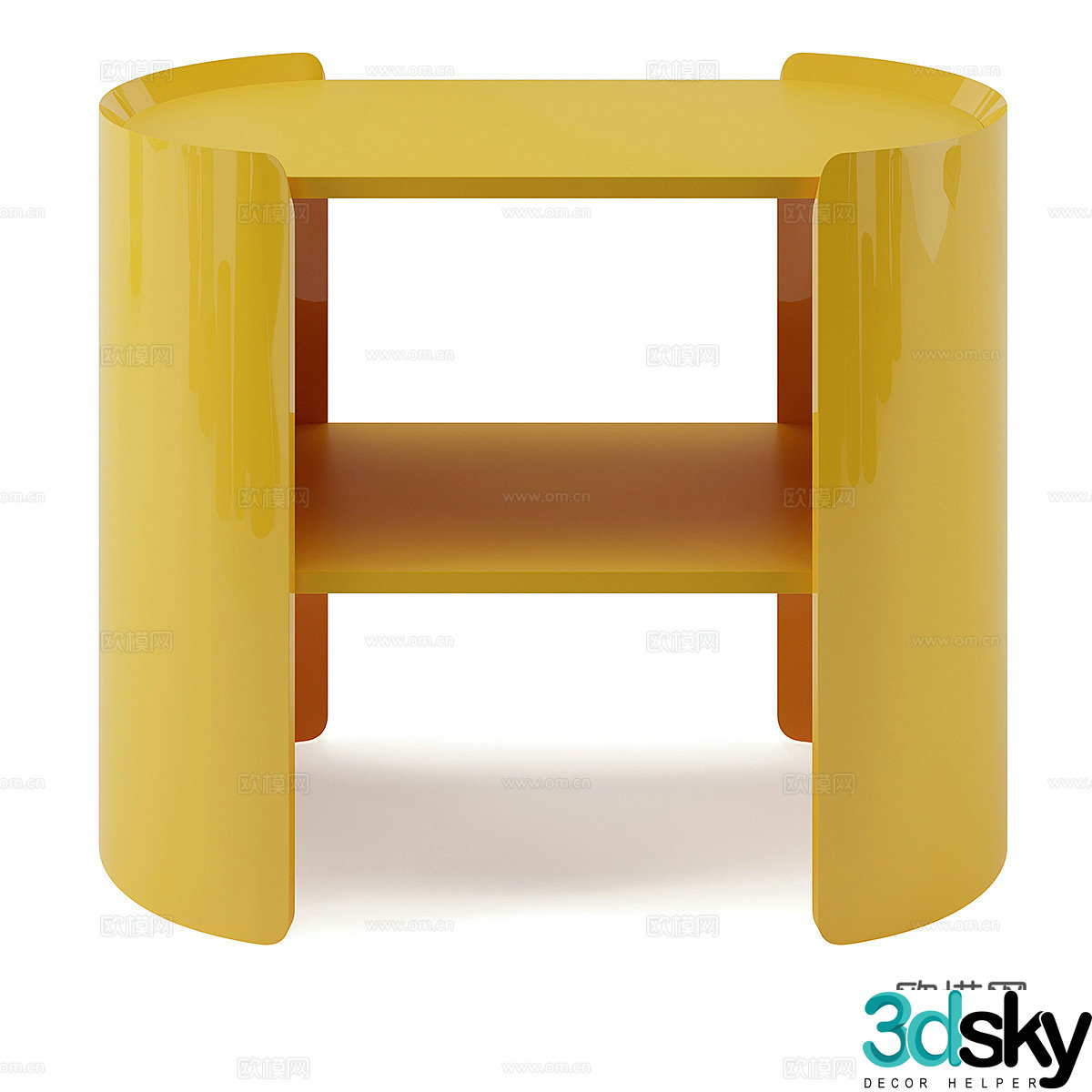Modern simple side cabinet Side cabinet Simple side cabinet Side cabinet 3D model