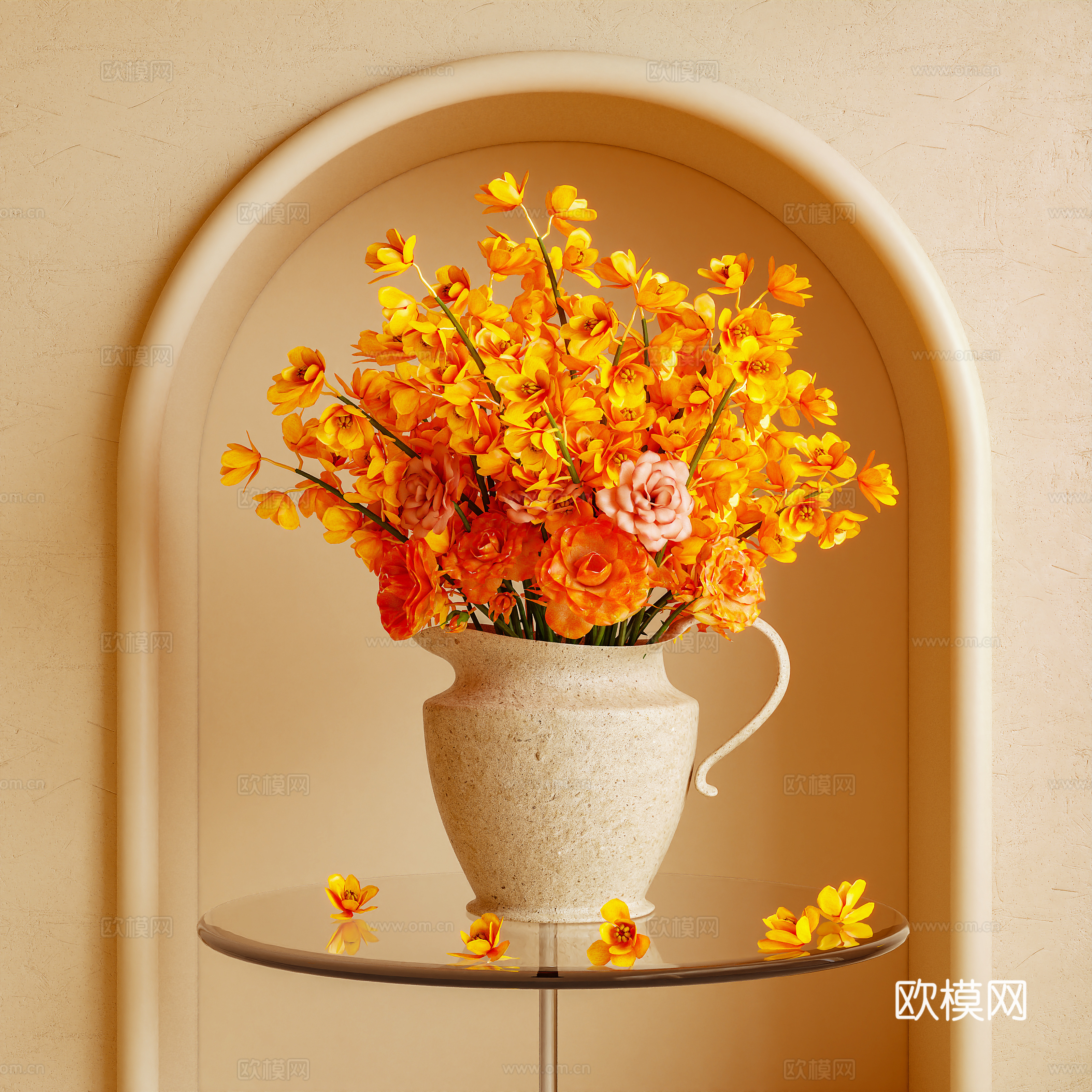 Flower Flower Arrangement 3D Model
