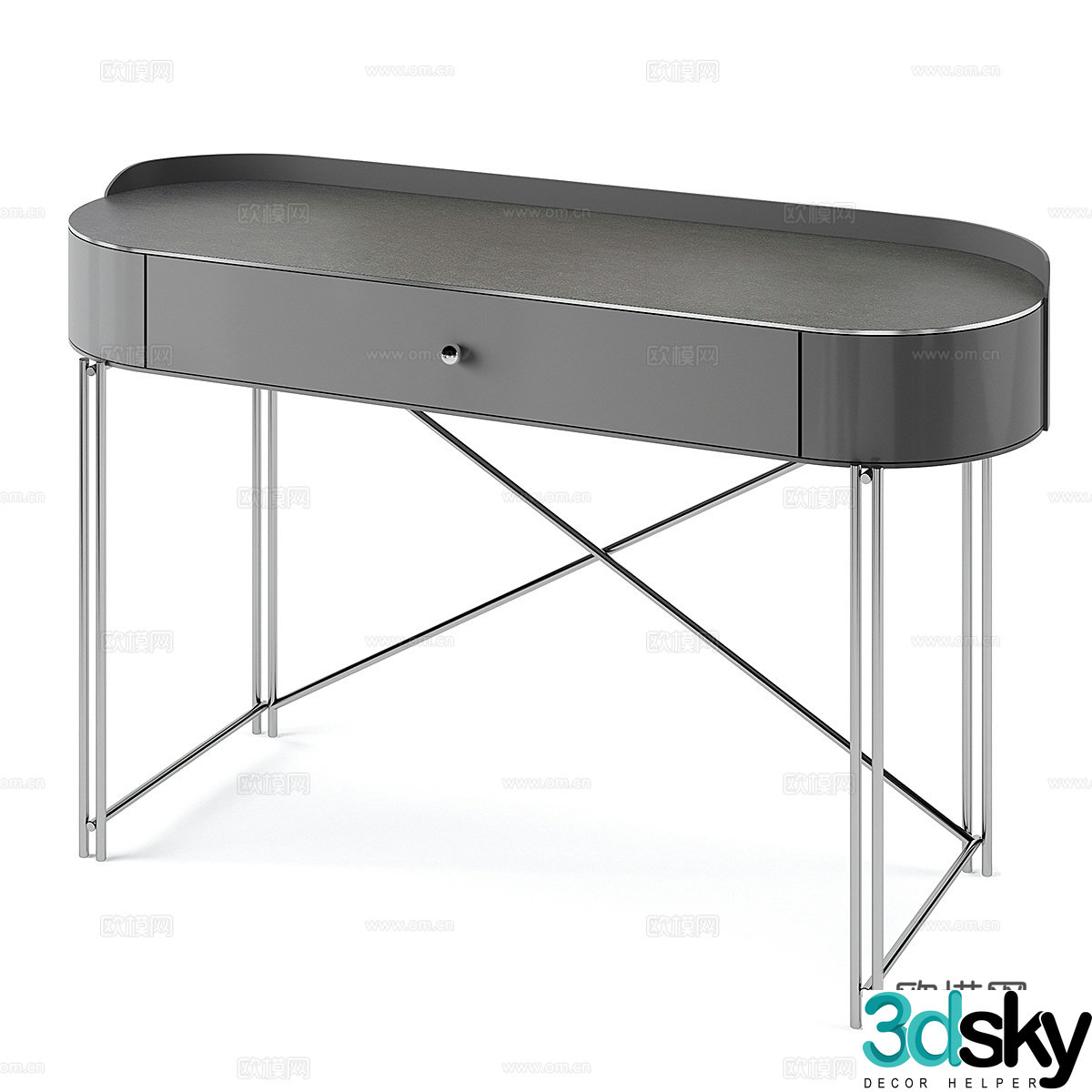 Modern simple and light luxury sideboard sideboard Sideboard Simple sideboard 3D model