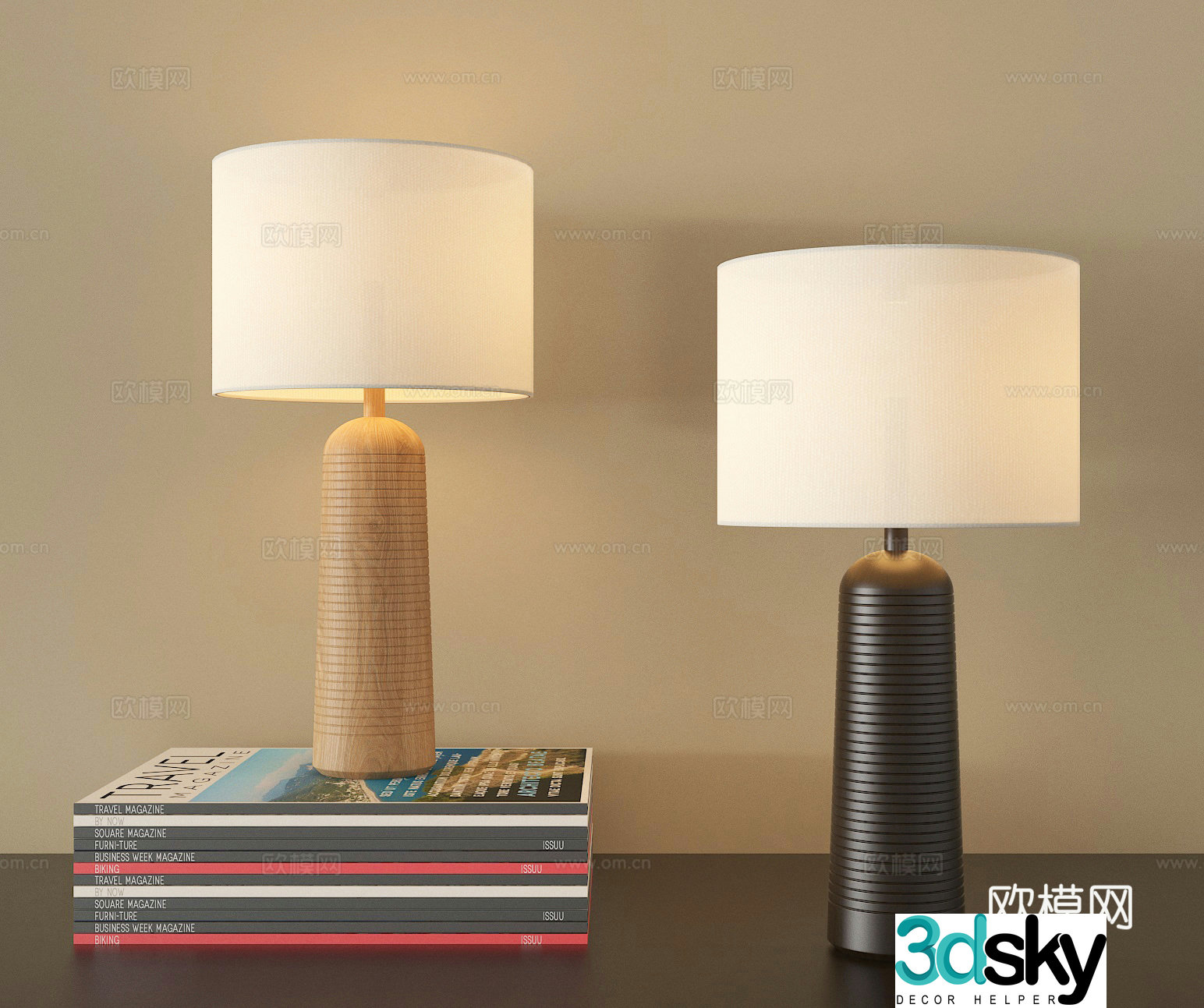 Desk lamp Desktop lamp Reading lamp Bedside lamp 3D model