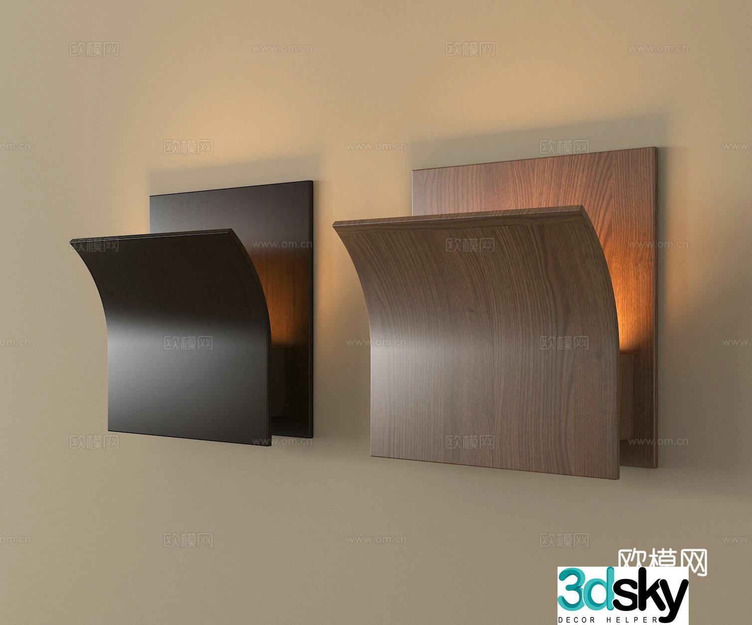 Wall lamp 3d model