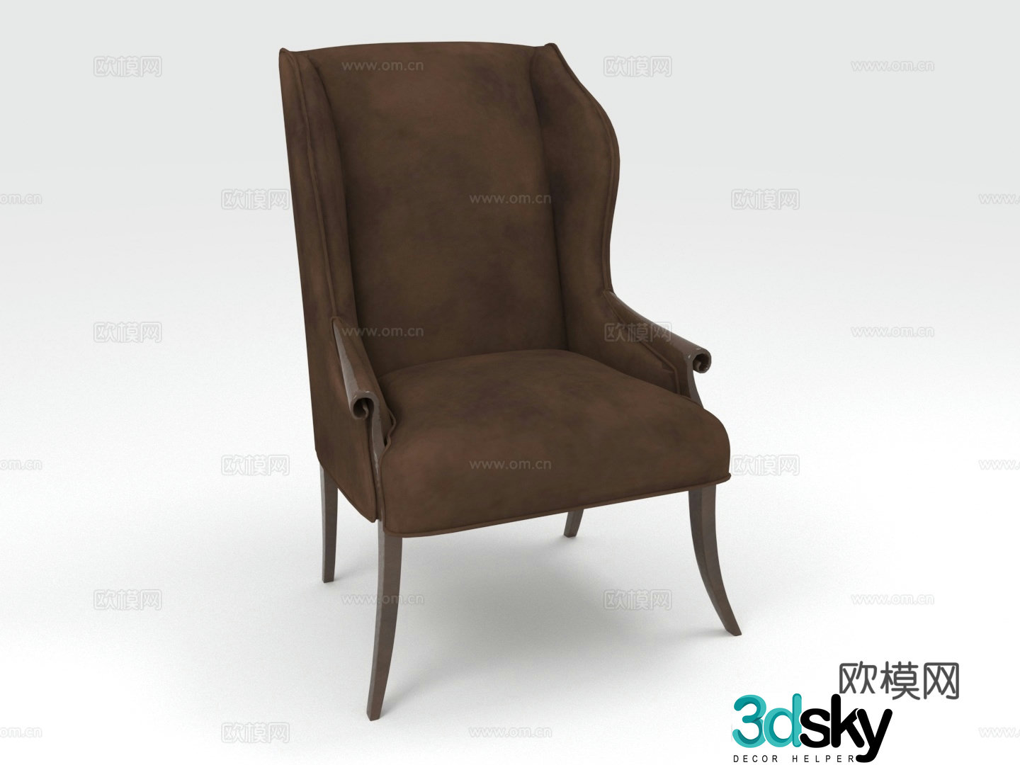 Sofa chair leisure chair chair seat 3d model