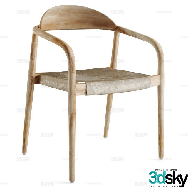Leisure Chair Modern Leisure Chair 3D Model
