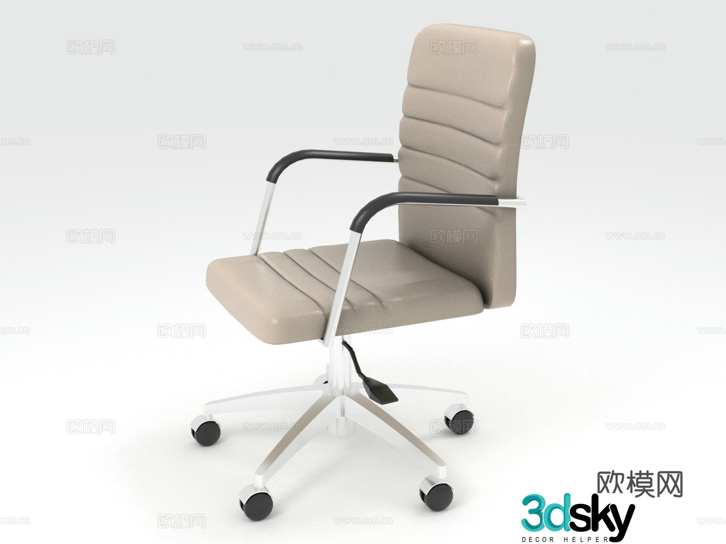 Office chair swivel chair chair seat 3d model