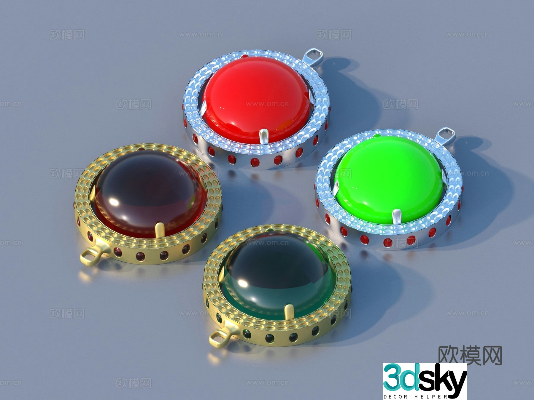 Jewelry Jade 3D Model