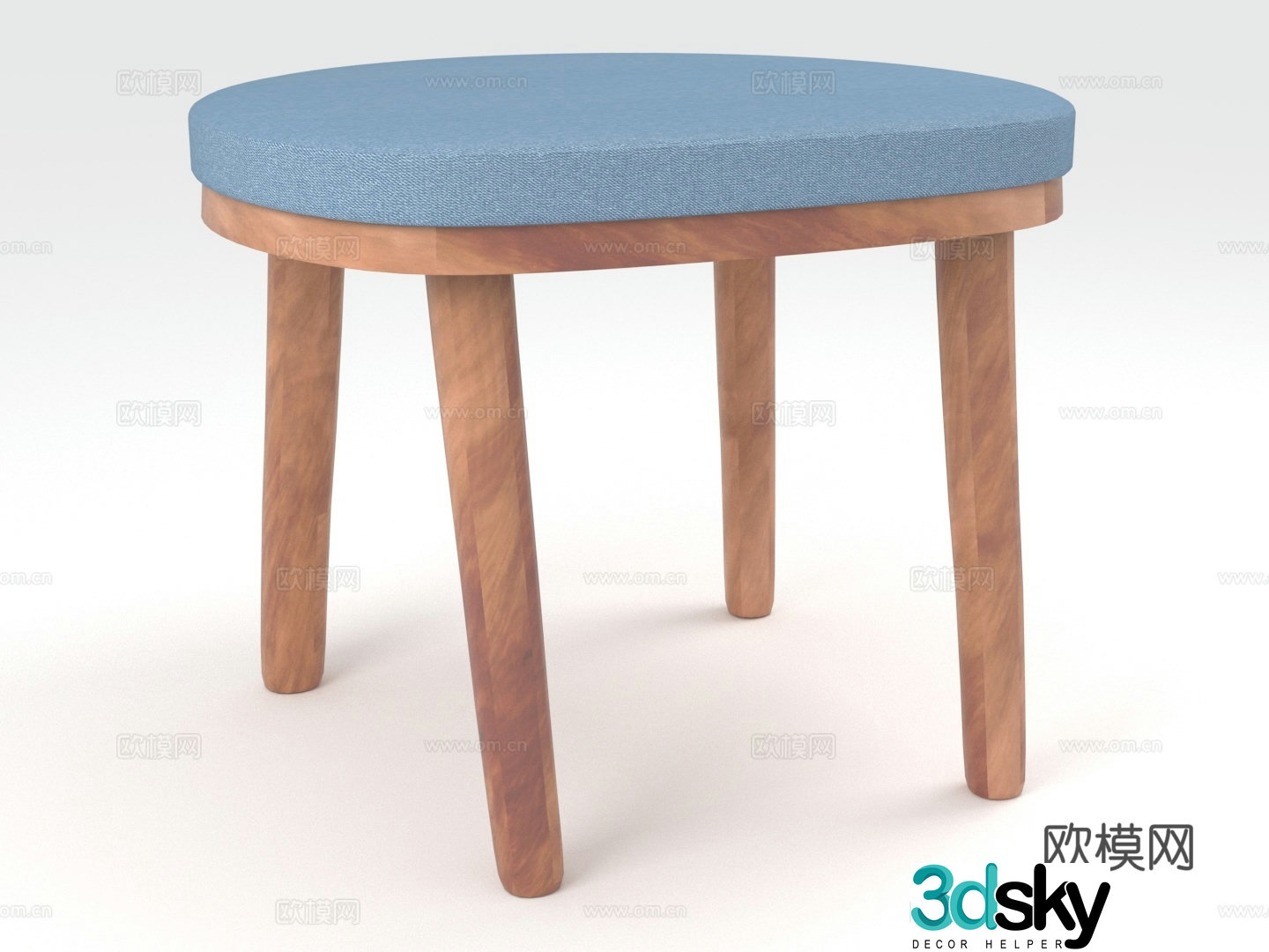 Stool Stool Wooden Stool 3D Model