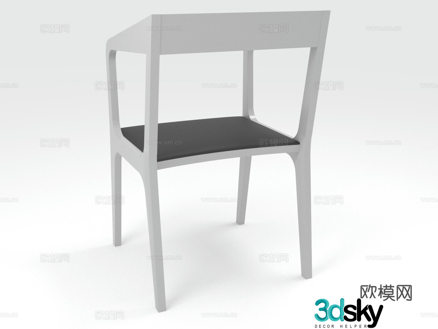 Armchair Leisure Chair Chair Seat 3d Model
