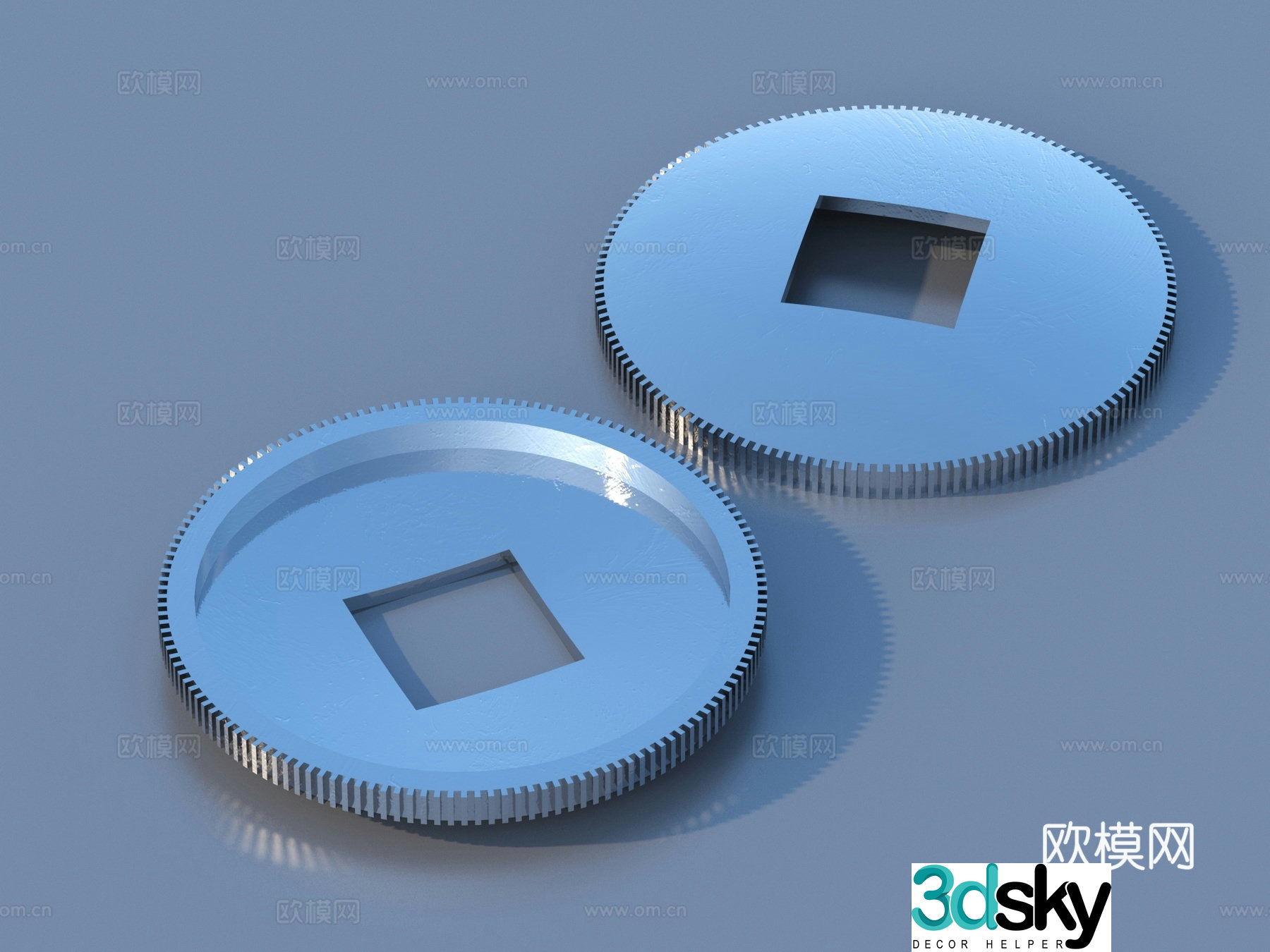 Mechanical parts Hardware 3D model